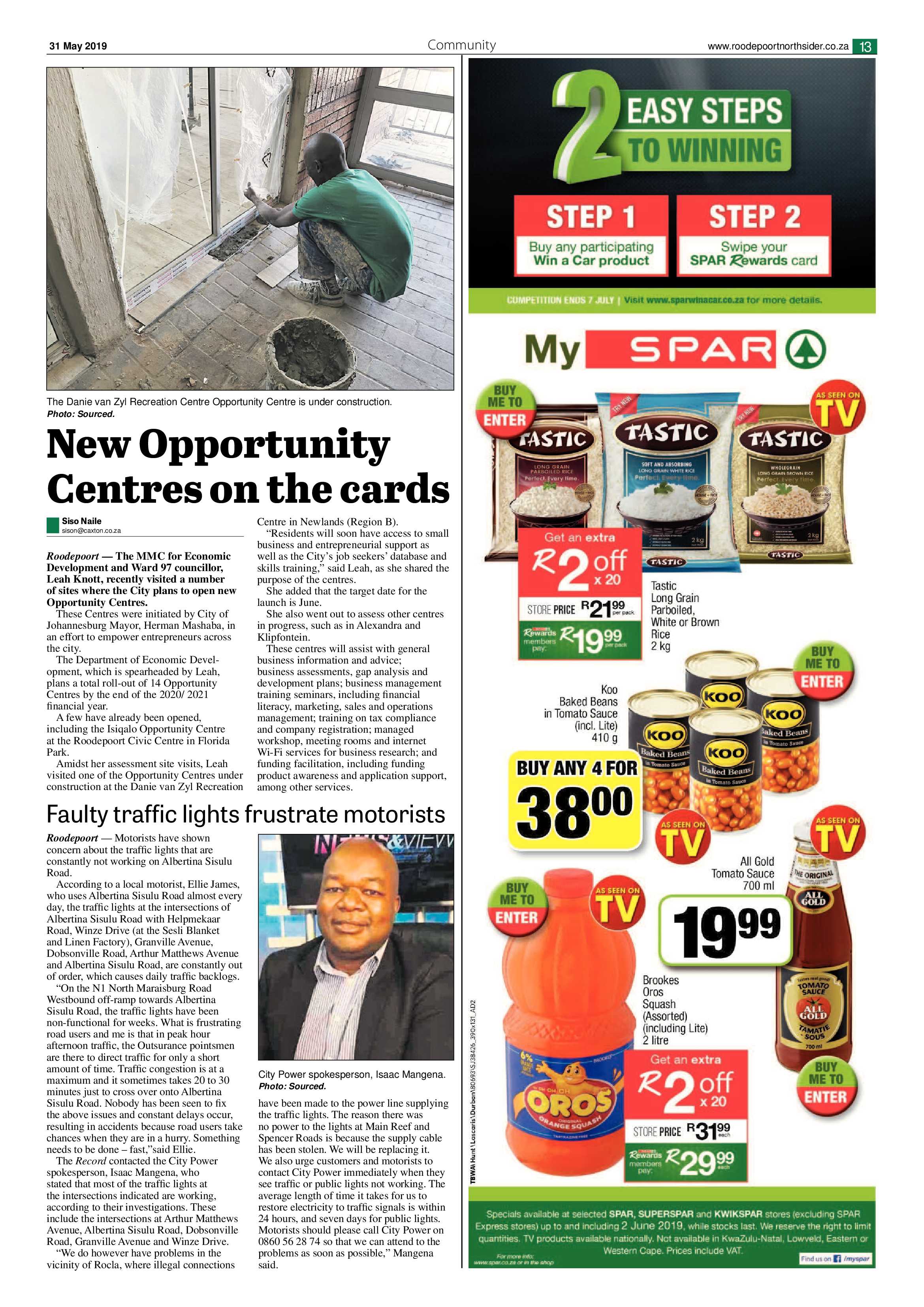Roodepoort Northsider 31 May 2019 page 13
