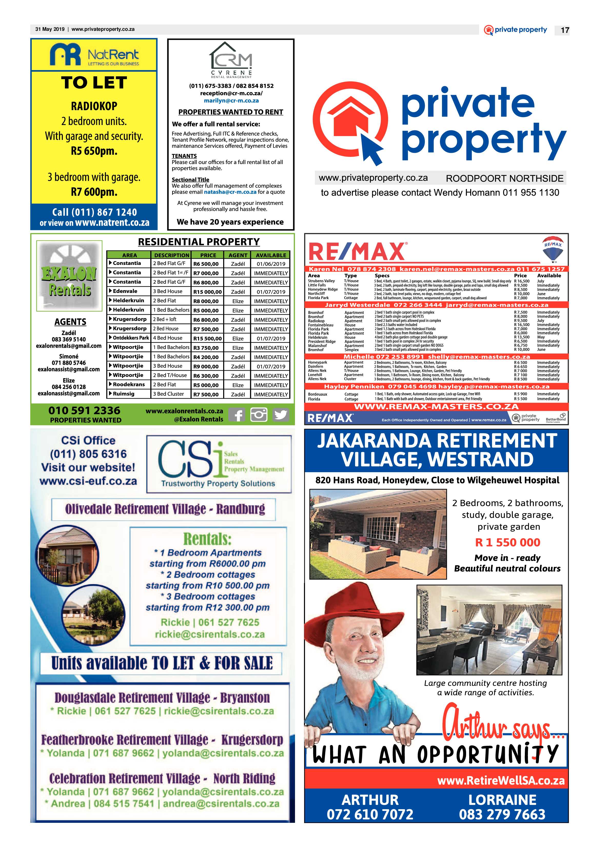 Roodepoort Northsider 31 May 2019 page 17