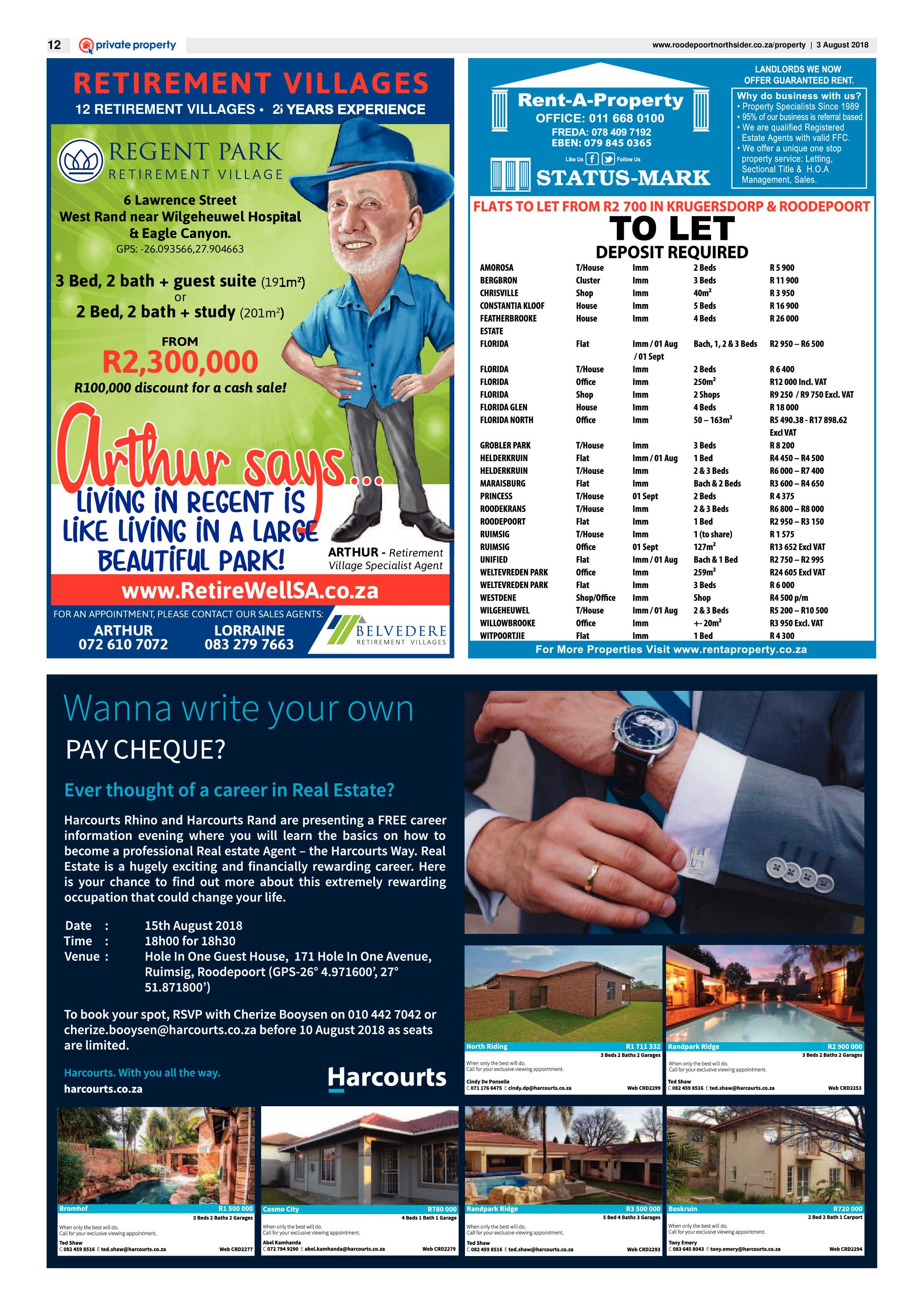 Roodepoort Northsider 3 August 2018 page 12