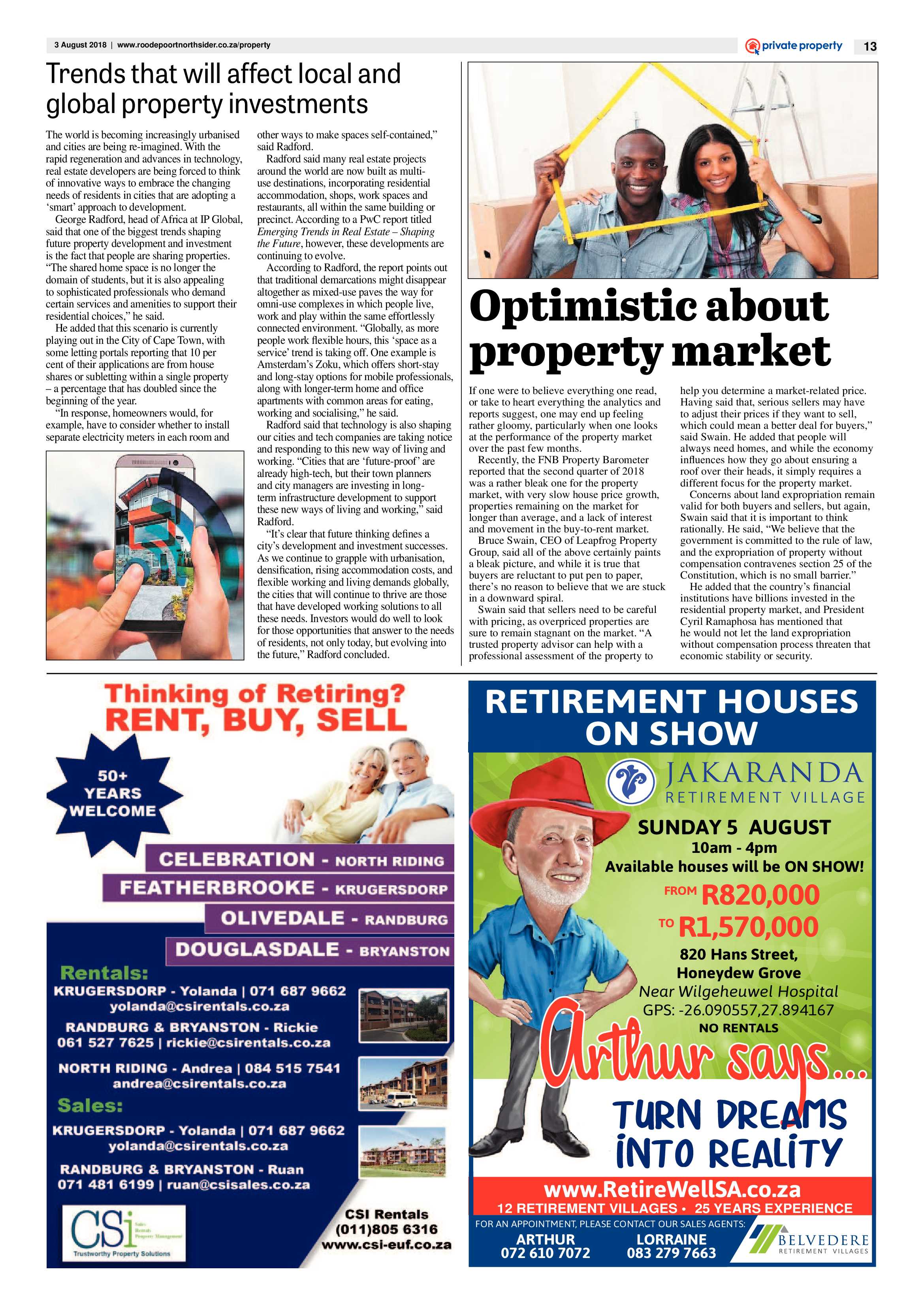 Roodepoort Northsider 3 August 2018 page 13