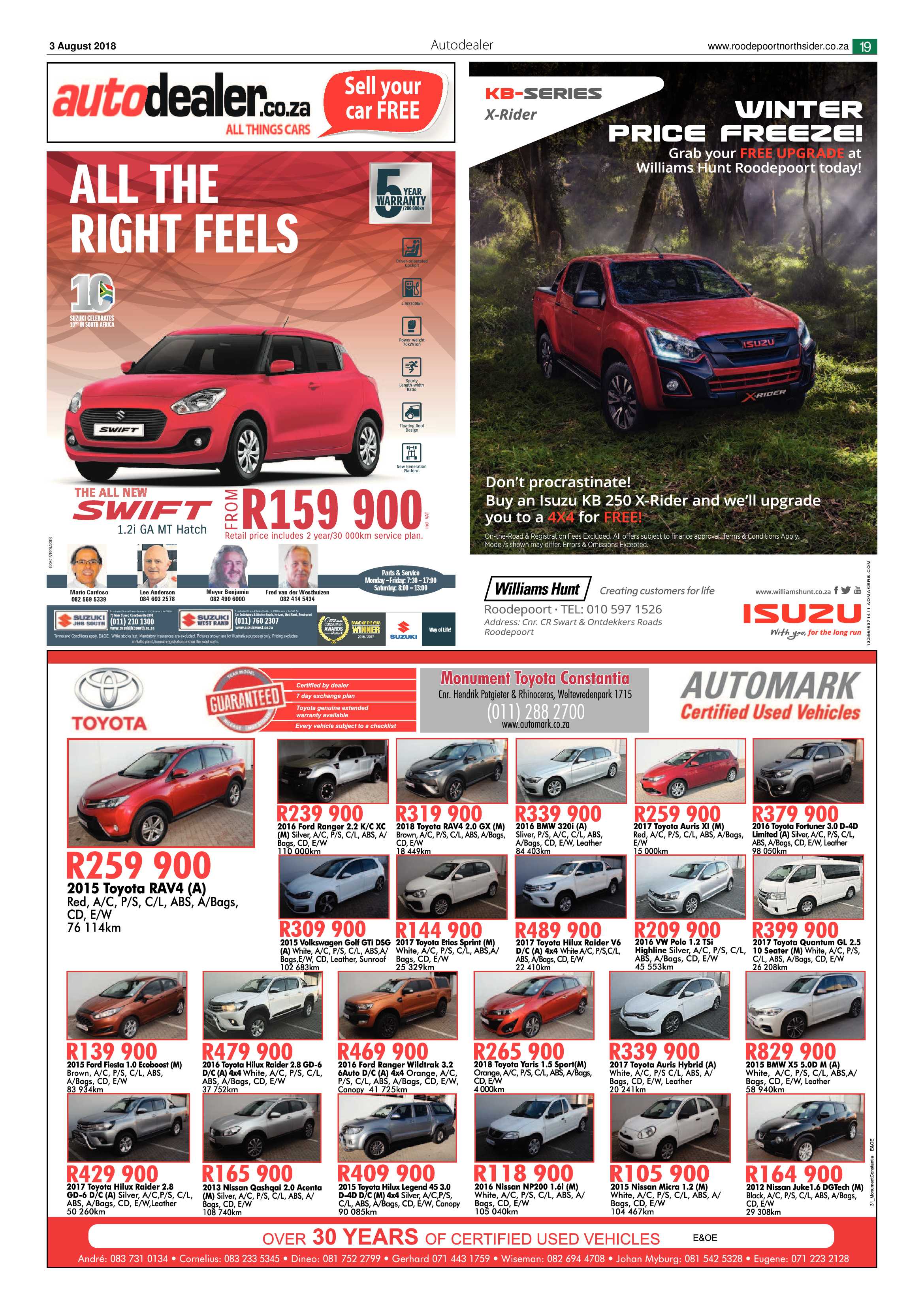 Roodepoort Northsider 3 August 2018 page 19