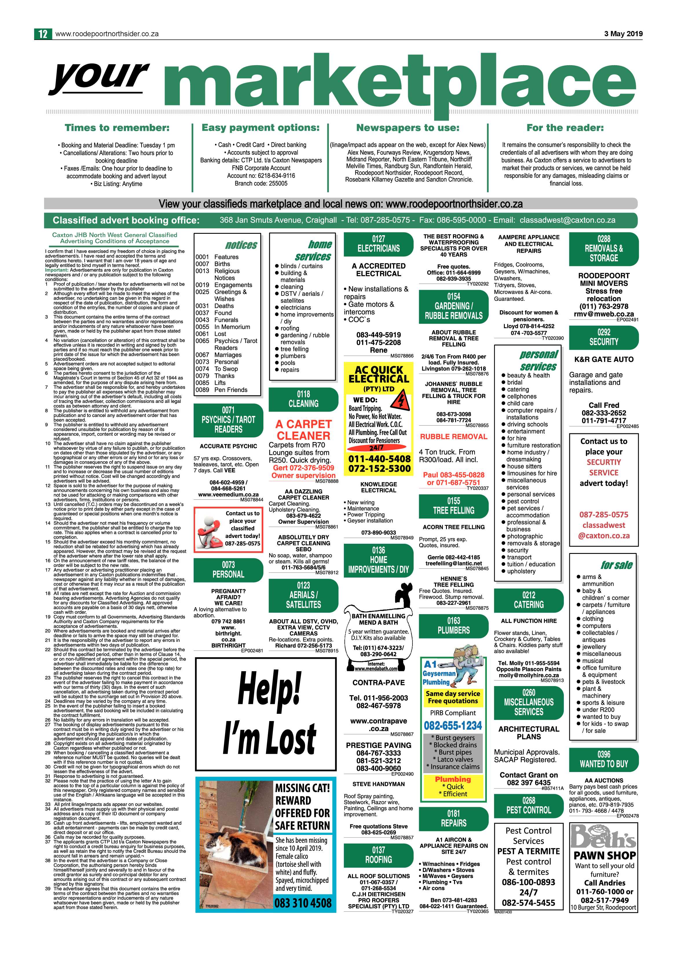 Roodepoort Northsider 3 May 2019 page 12