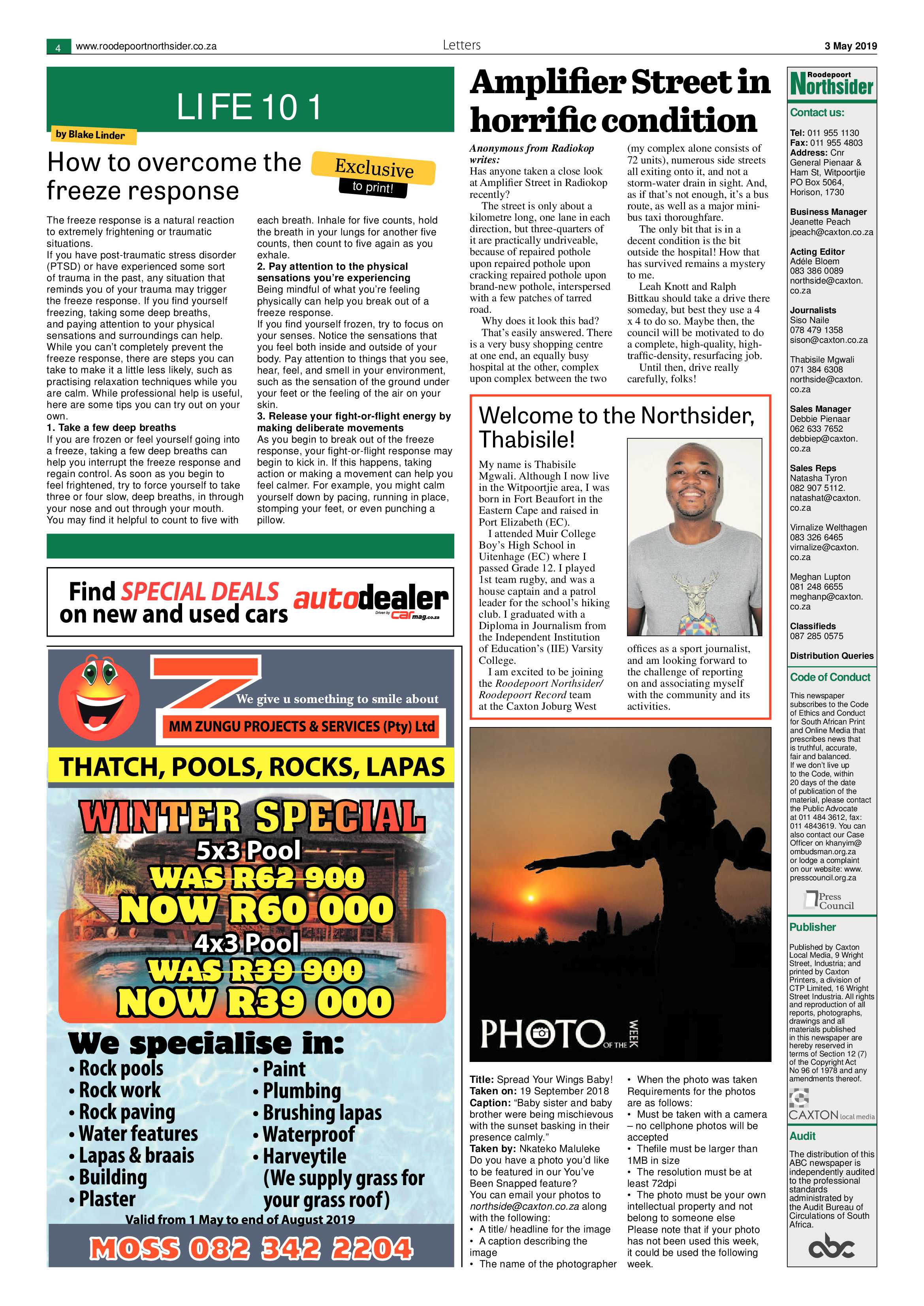 Roodepoort Northsider 3 May 2019 page 4