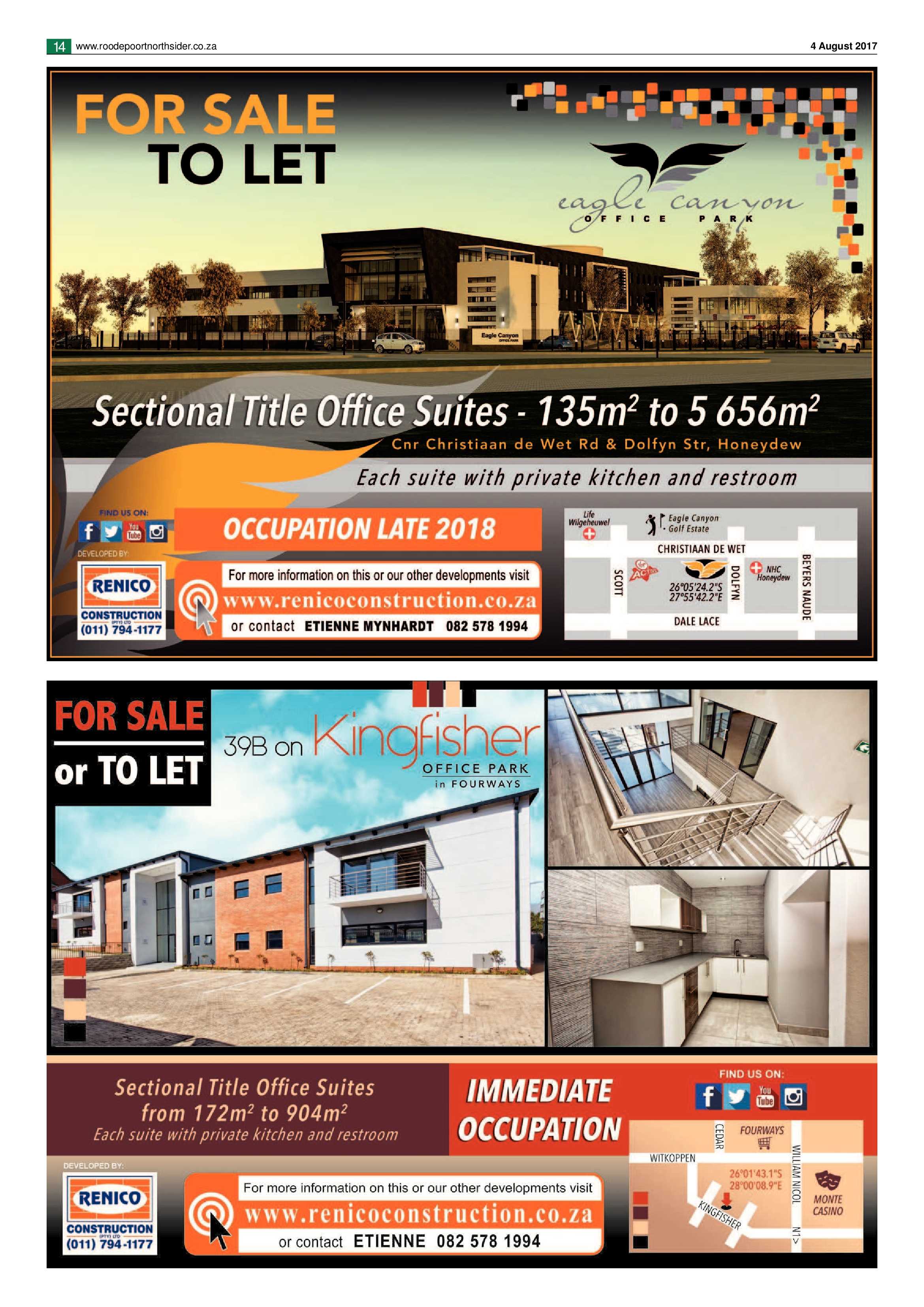 Roodepoort Northsider 4 August 2017 page 14