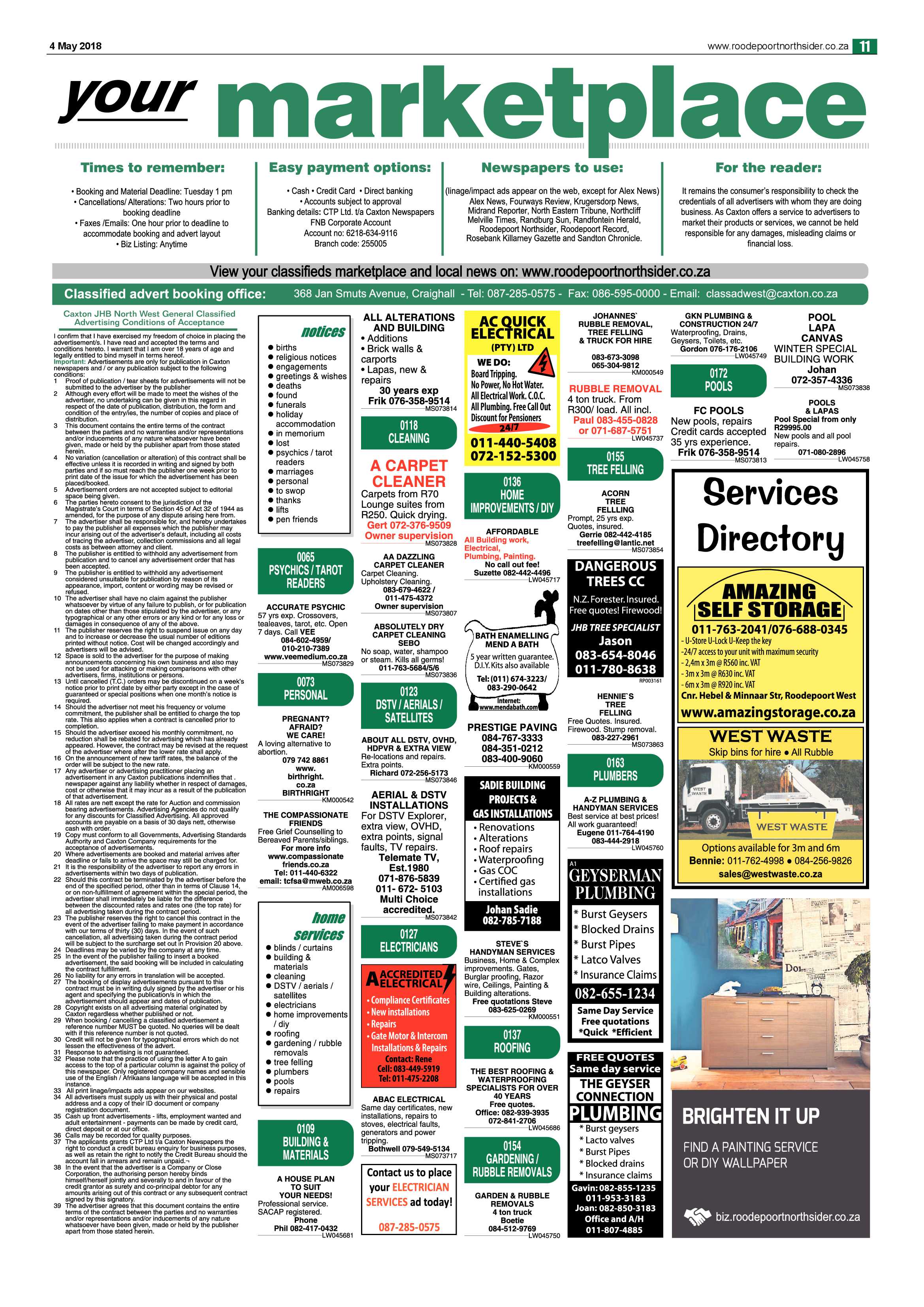 Roodepoort Northsider 4 May 2018 page 11