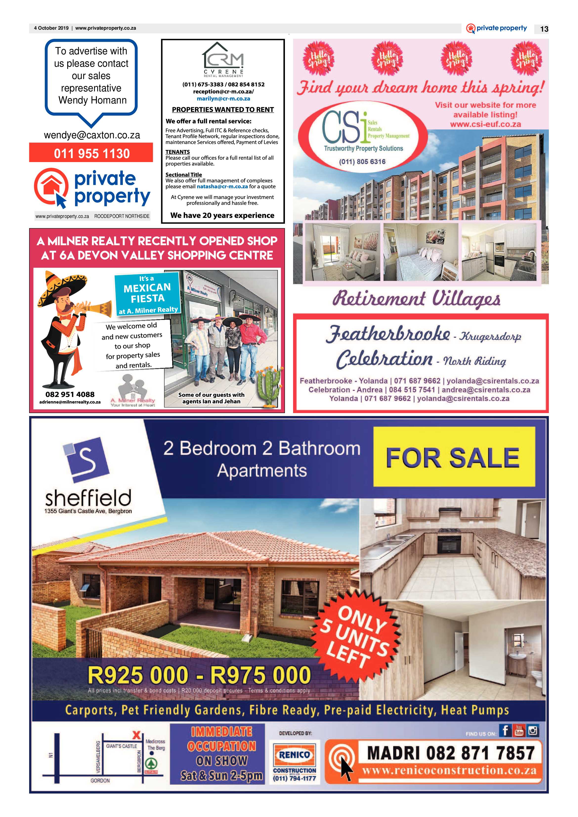 Roodepoort Northsider 4 October 2019 page 13
