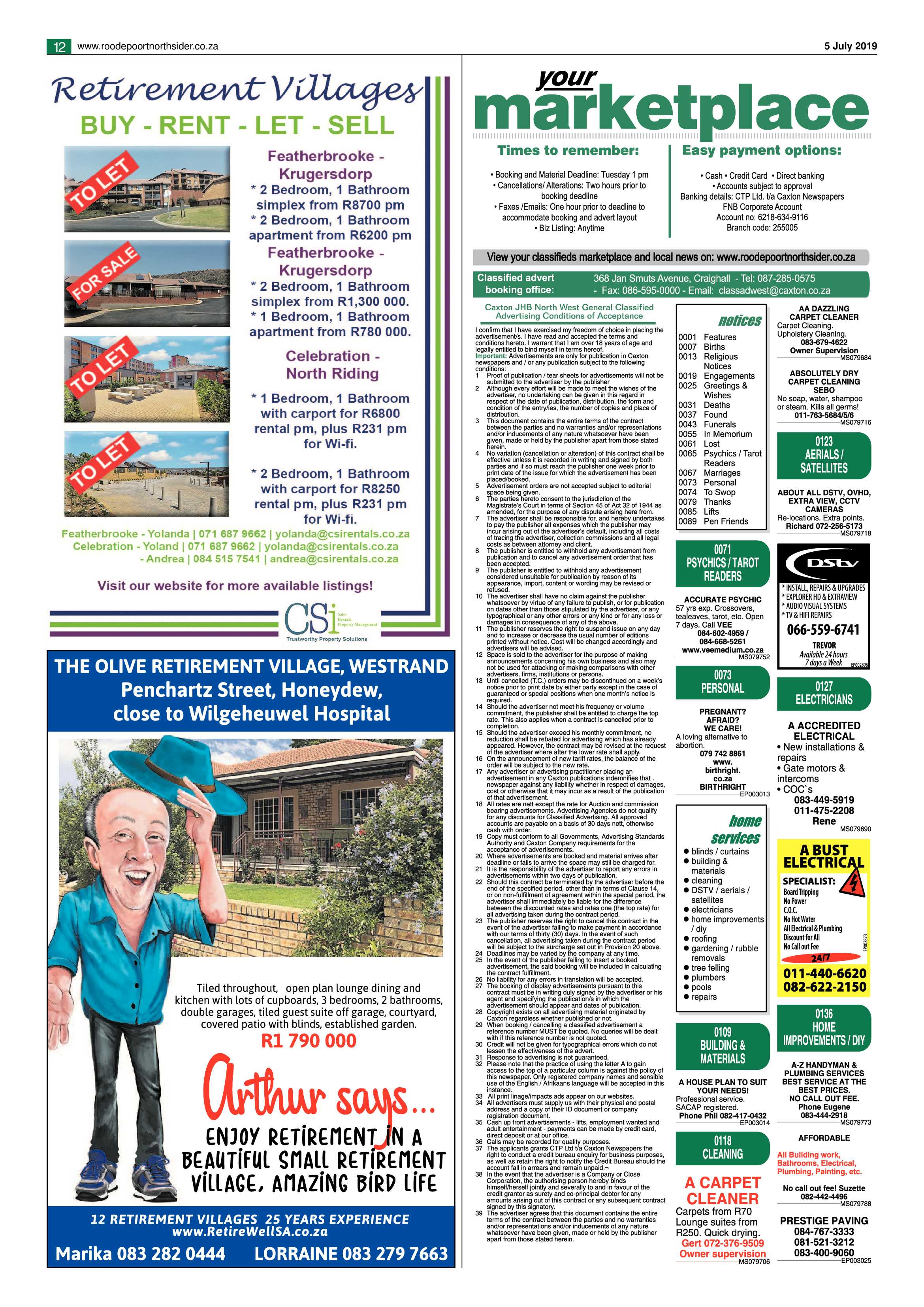 Roodepoort Northsider 5 July 2019 page 12