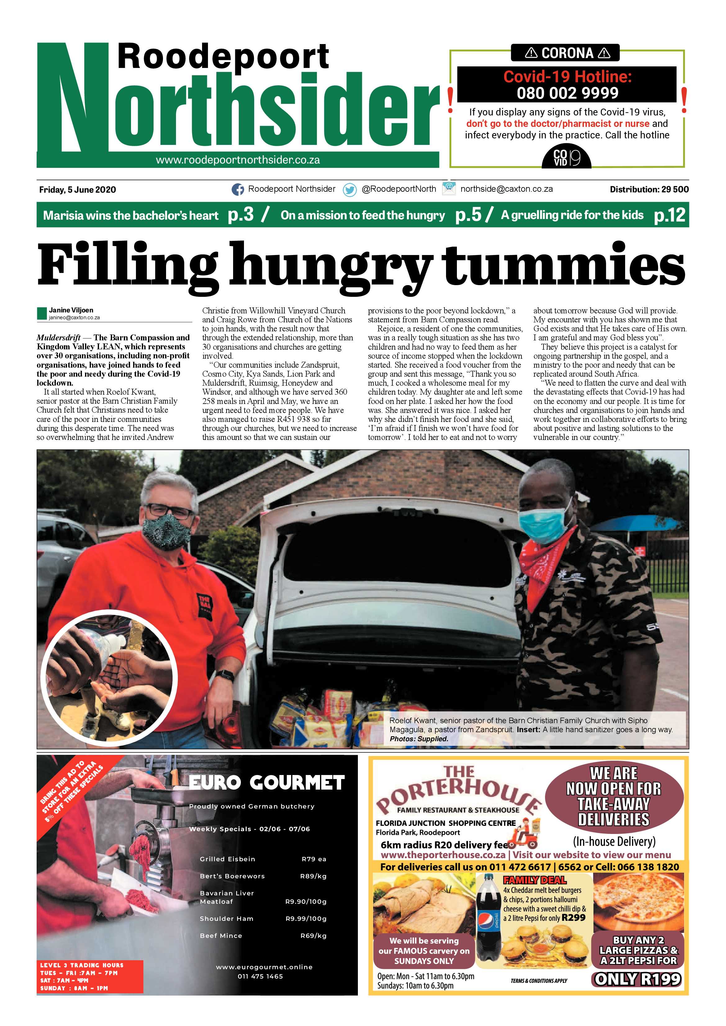 Roodepoort Northsider 5 June 2020 page 1