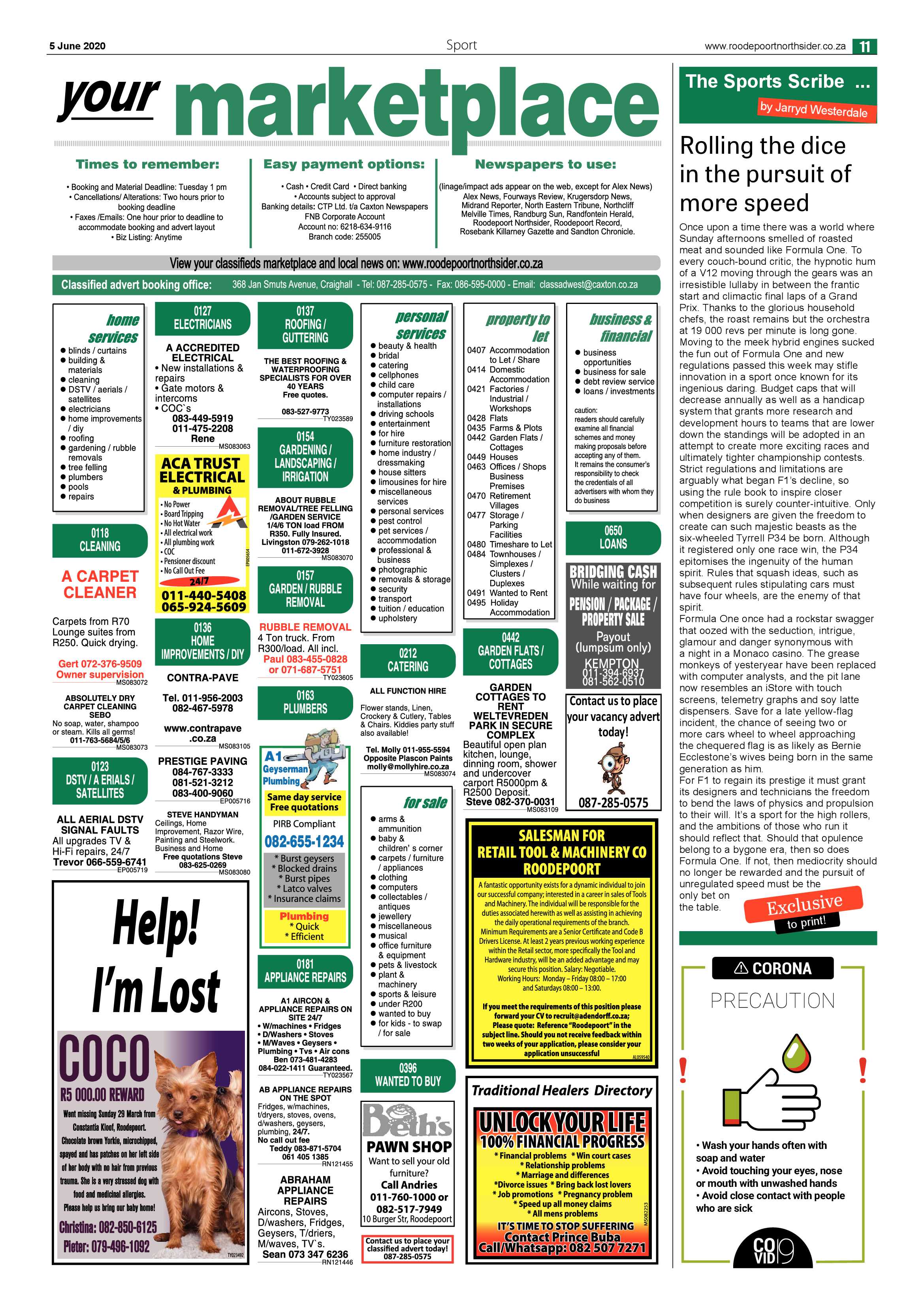 Roodepoort Northsider 5 June 2020 page 11