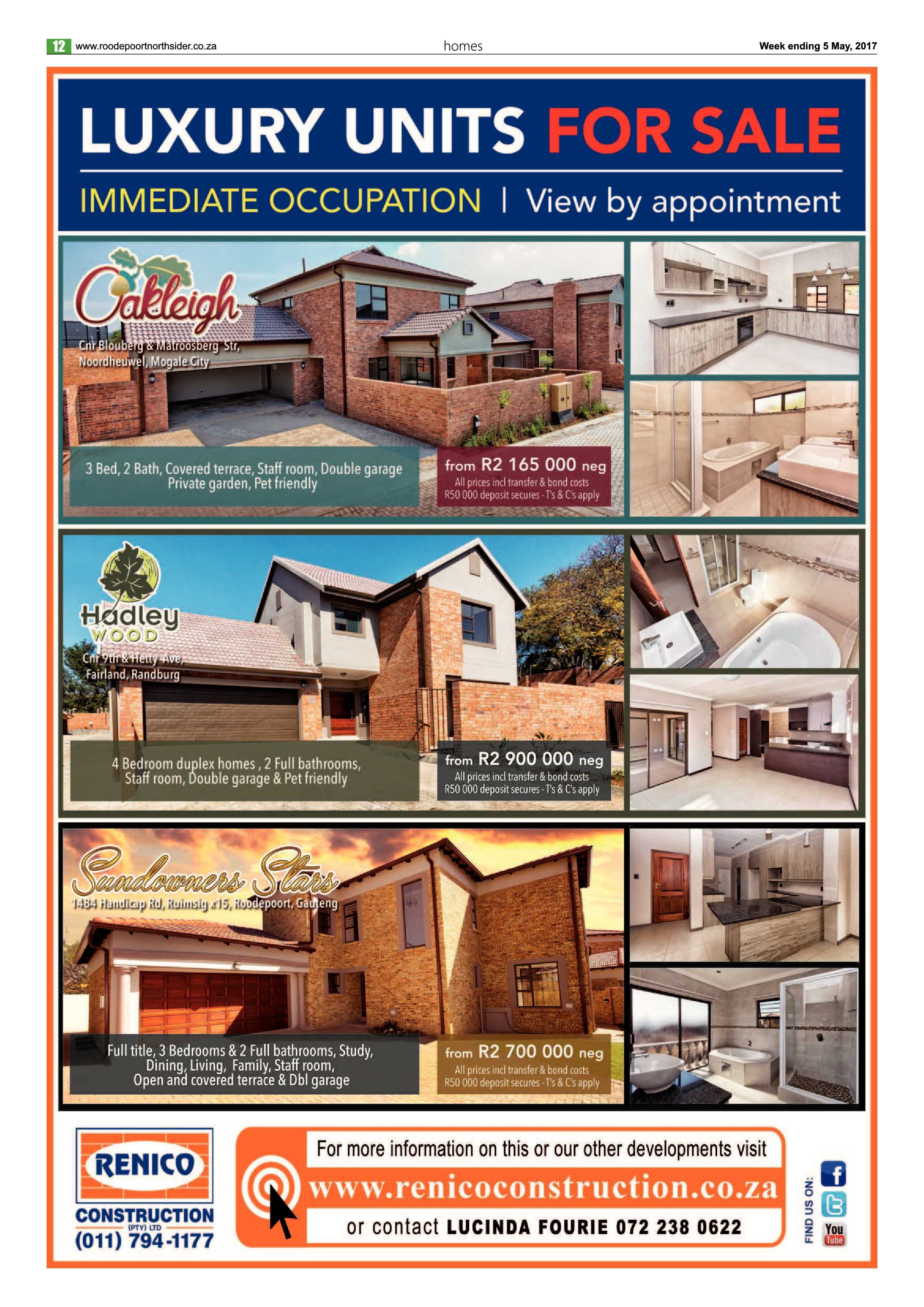 Roodepoort Northsider 5 May 2017 page 12