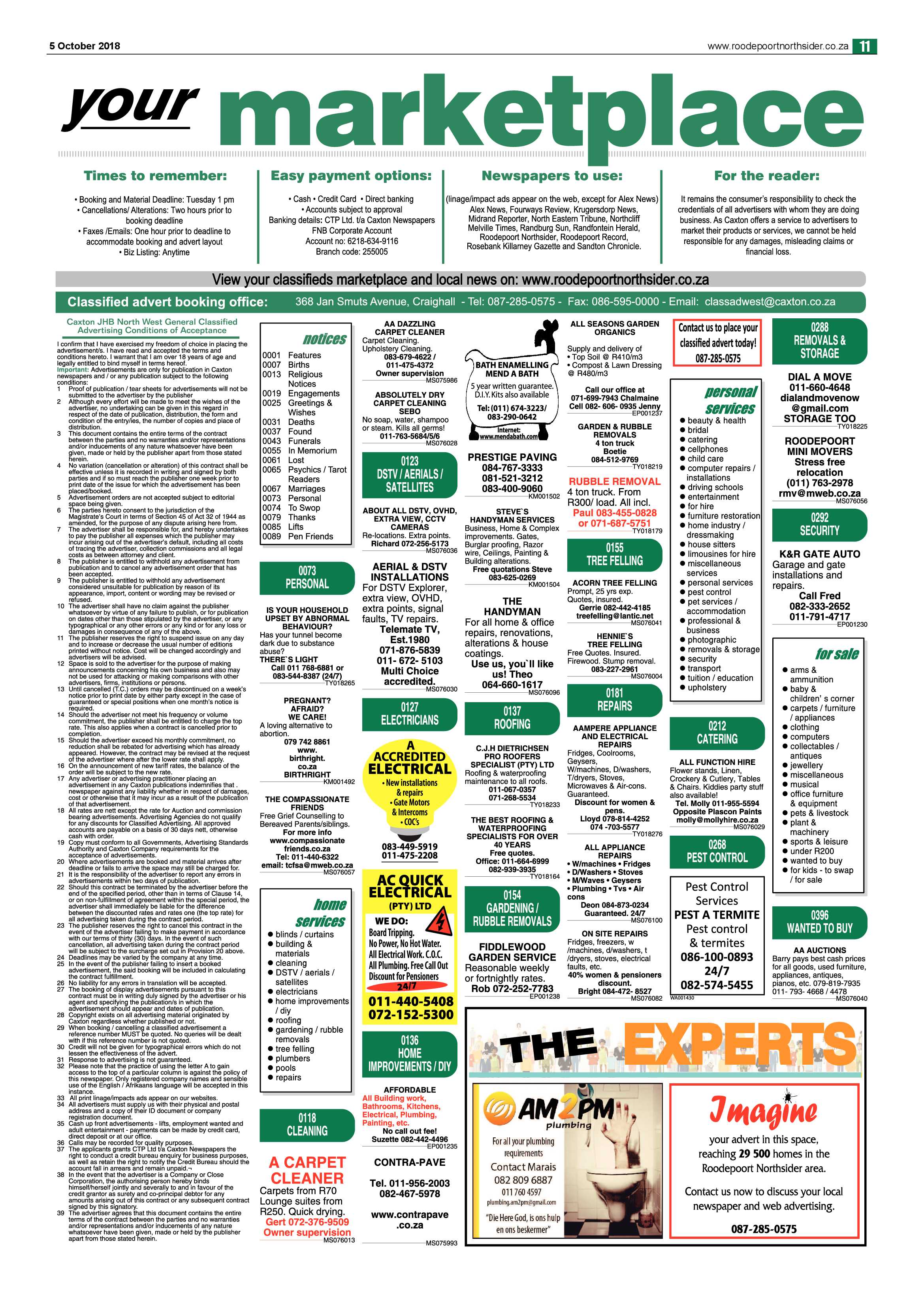 Roodepoort Northsider 5 October 2018 page 11