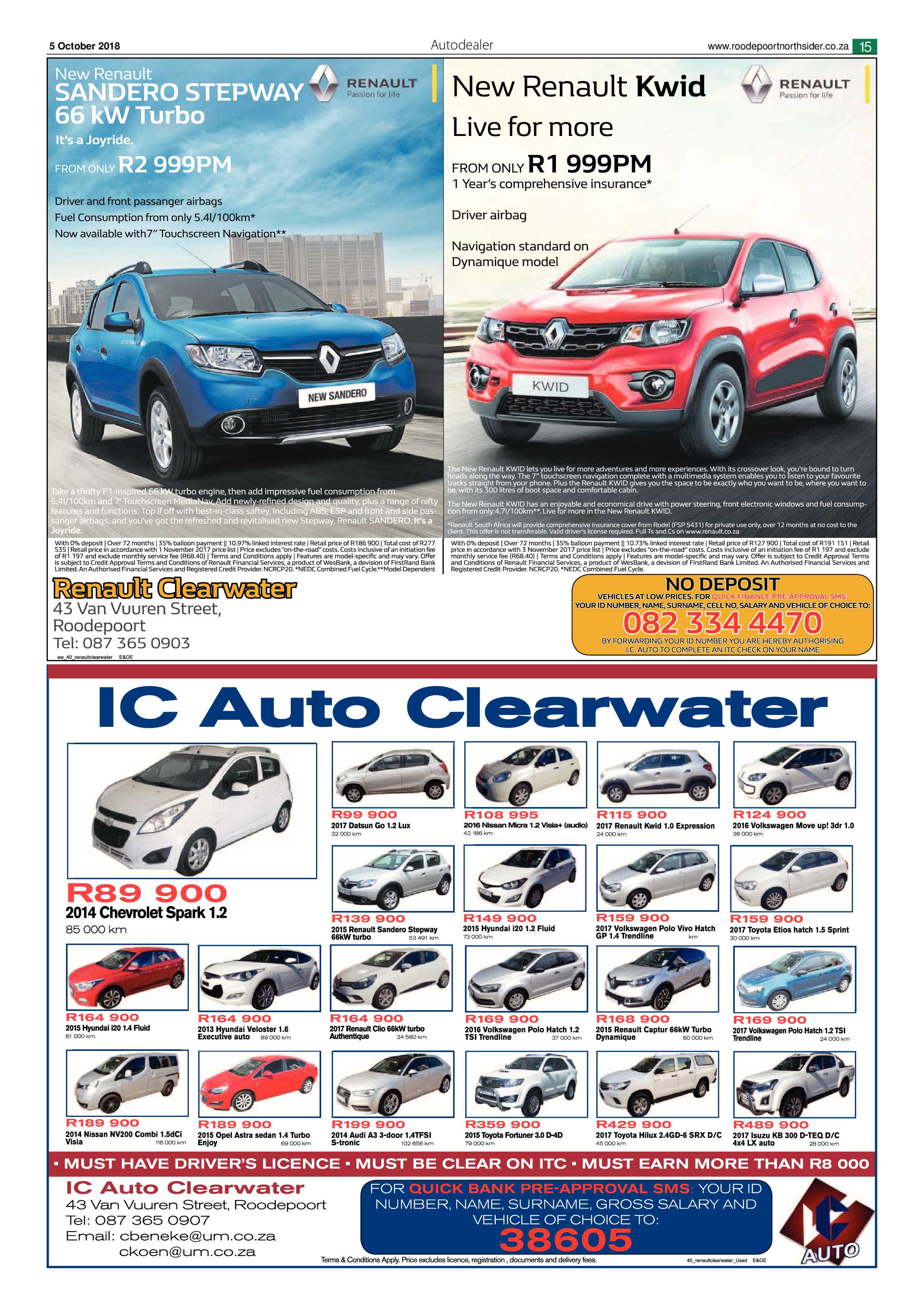 Roodepoort Northsider 5 October 2018 page 15