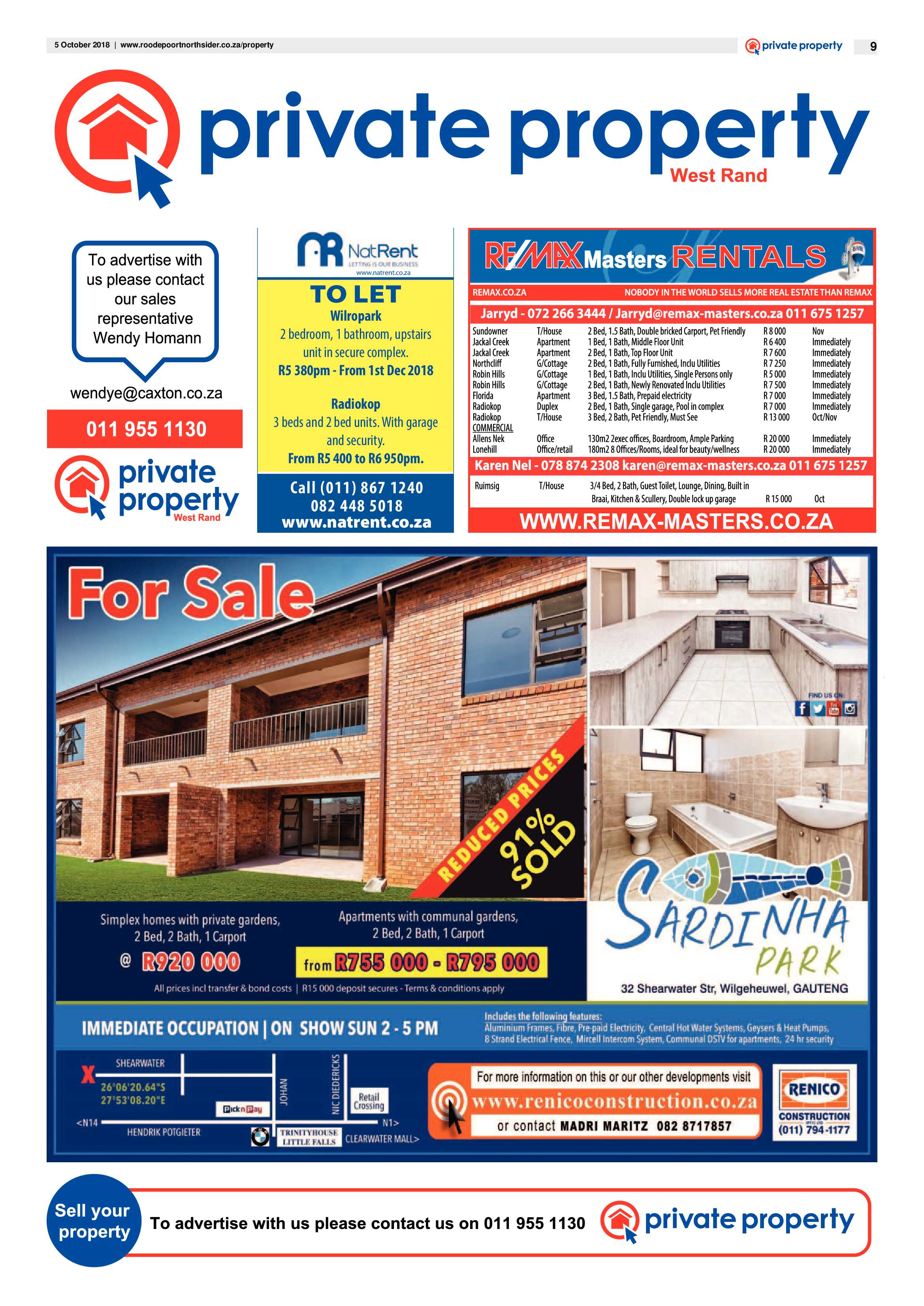 Roodepoort Northsider 5 October 2018 page 9