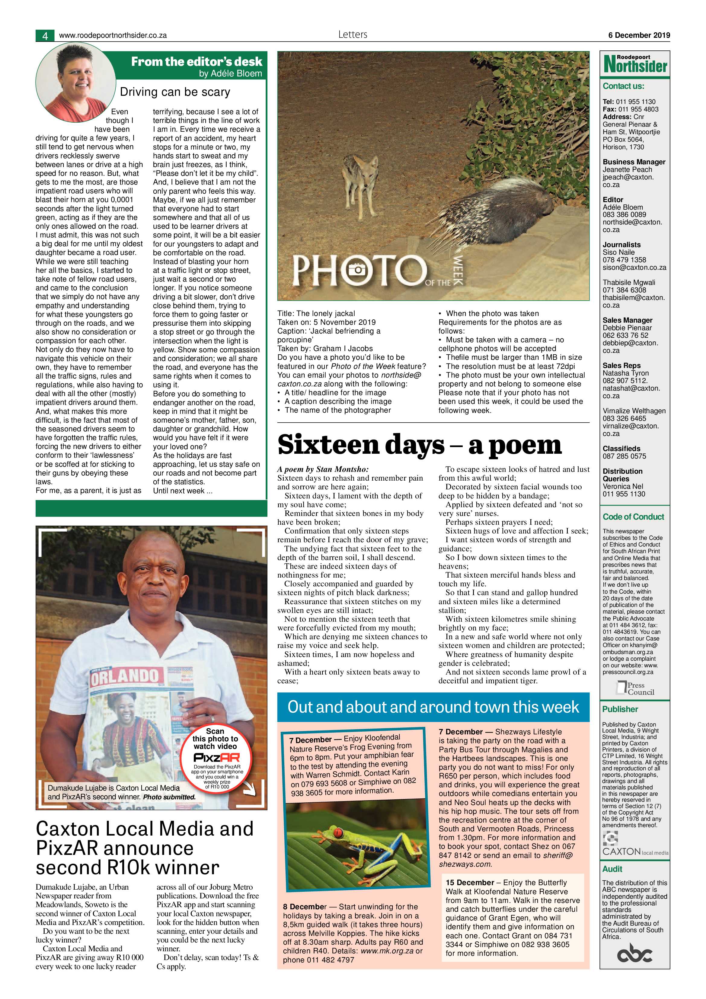 Roodepoort Northsider 6 December 2019 page 4