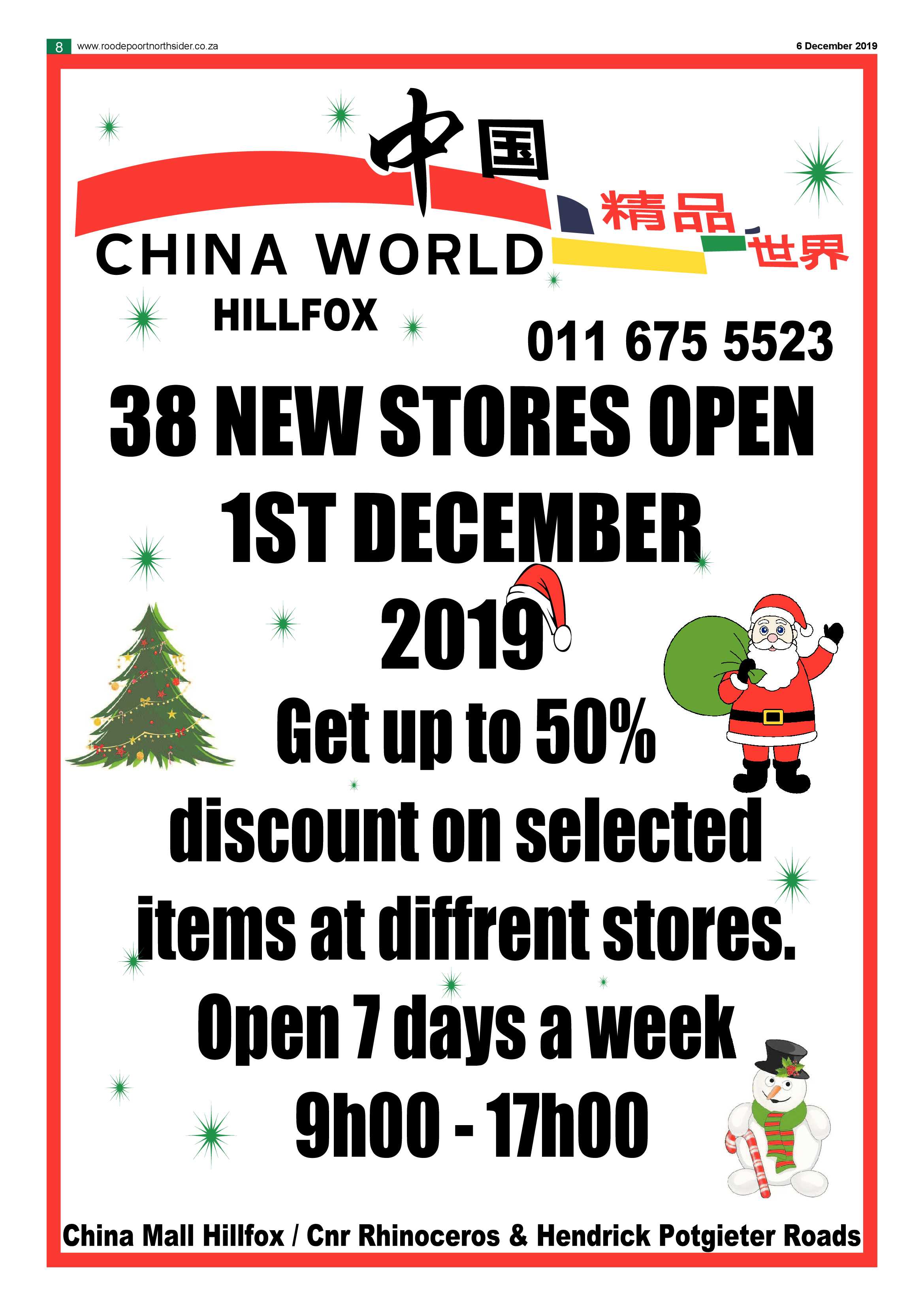 Roodepoort Northsider 6 December 2019 page 8