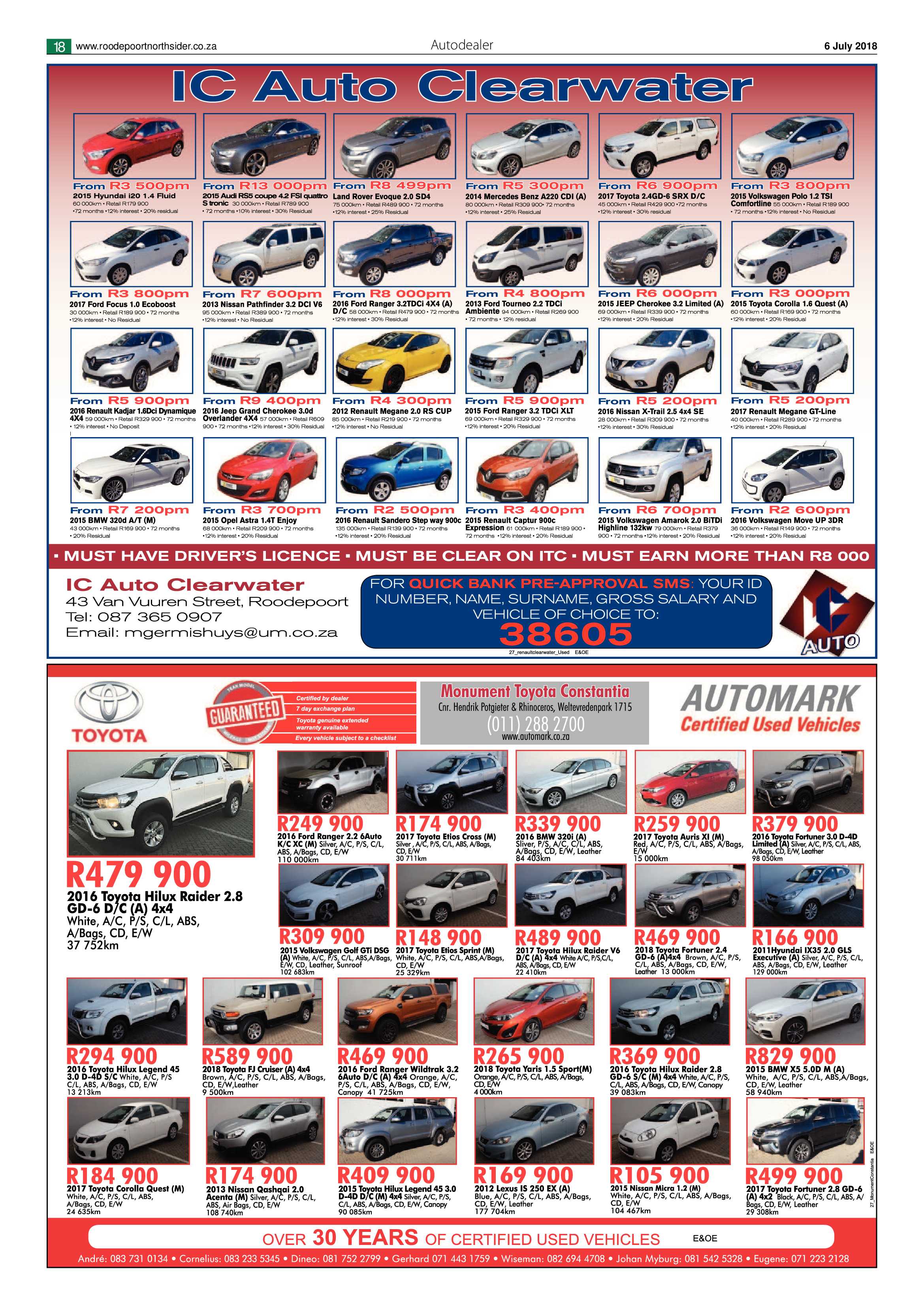 Roodepoort Northsider 6 July 2018 page 18