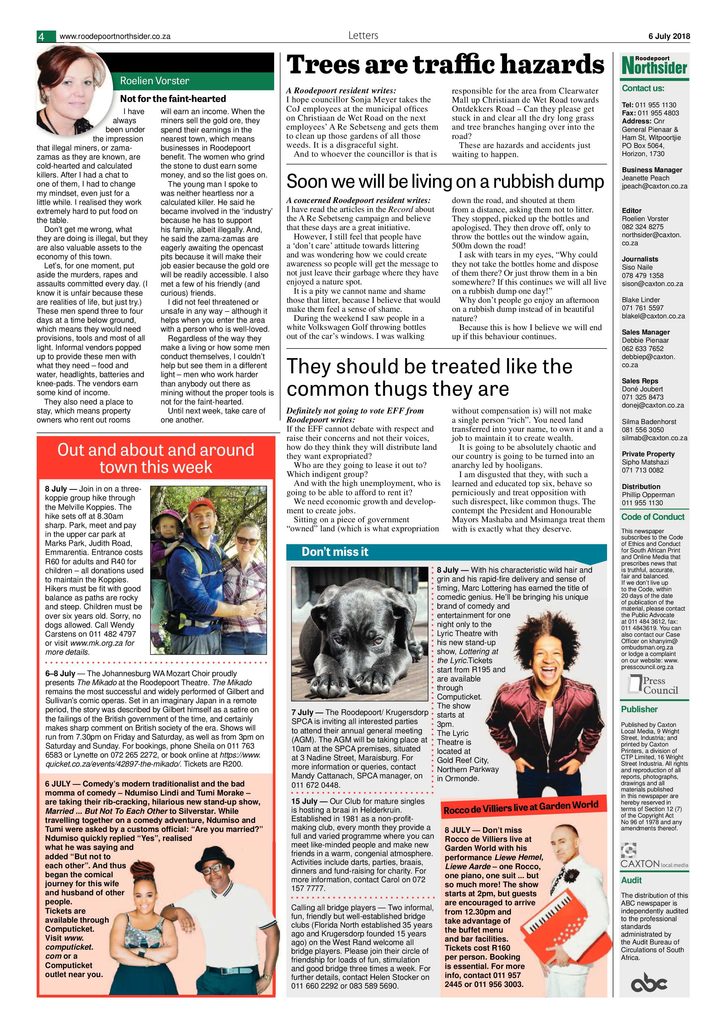 Roodepoort Northsider 6 July 2018 page 4