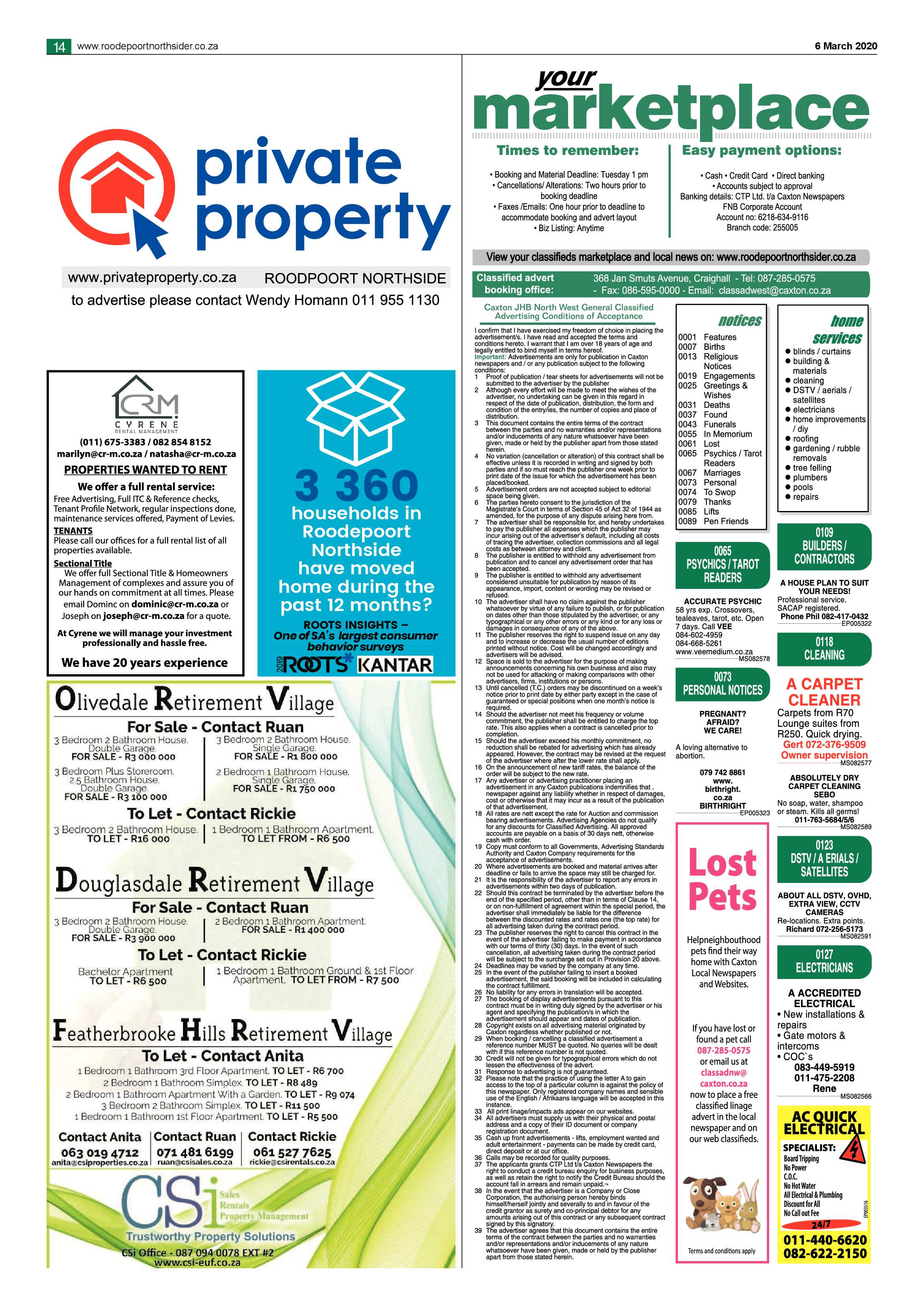 Roodepoort Northsider 6 March 2020 page 14