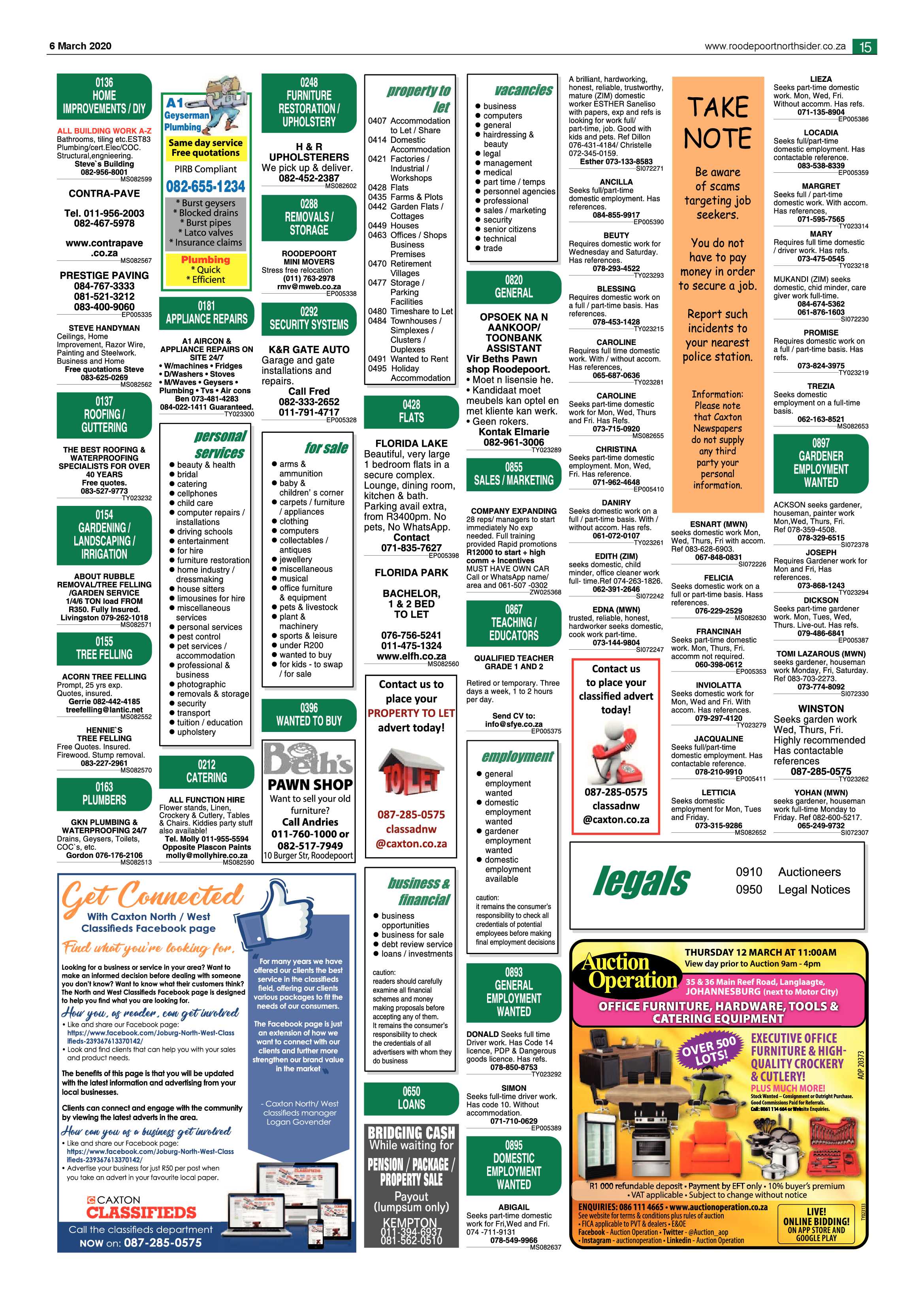 Roodepoort Northsider 6 March 2020 page 15