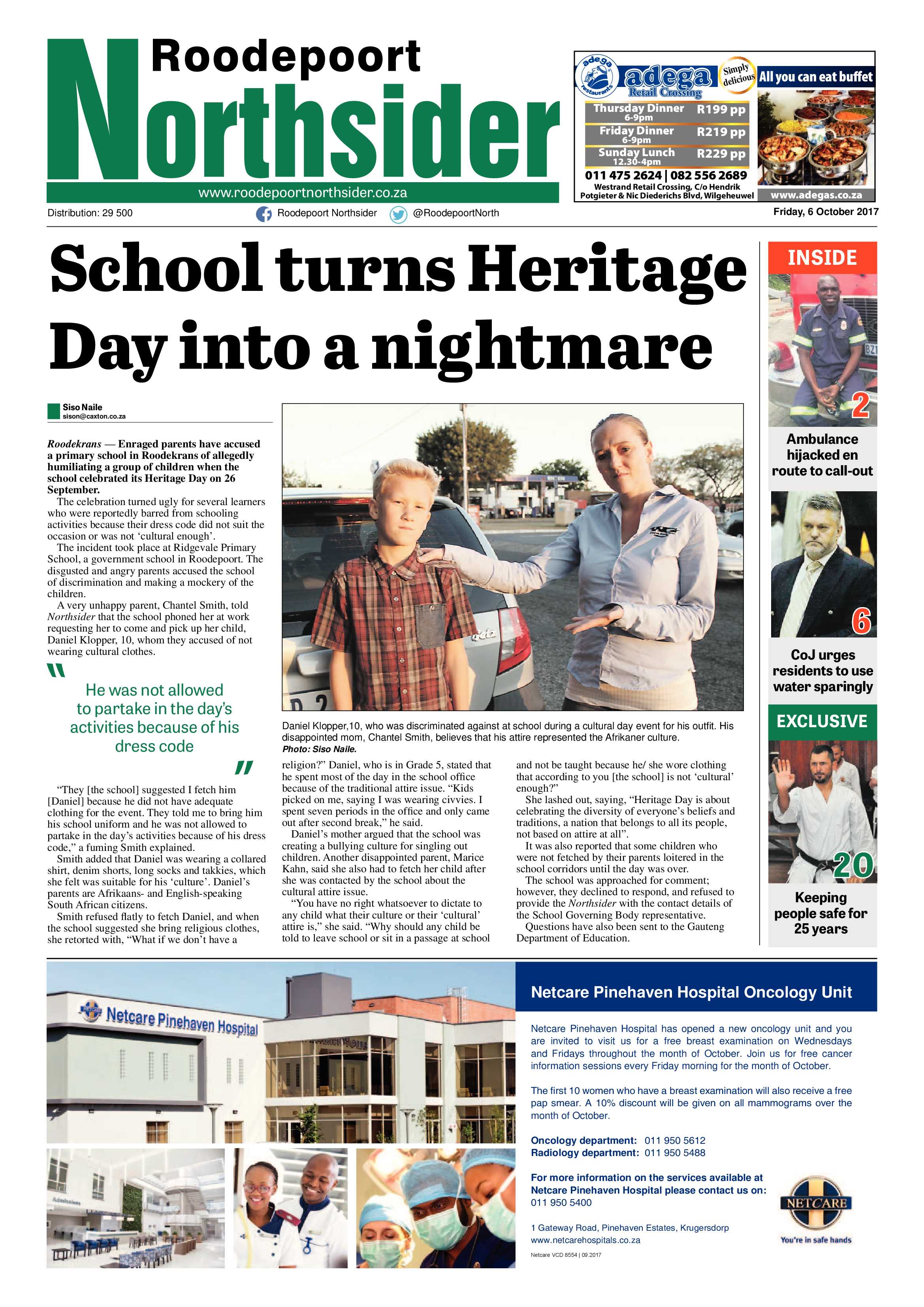 Roodepoort Northsider 6 October 2017 page 21