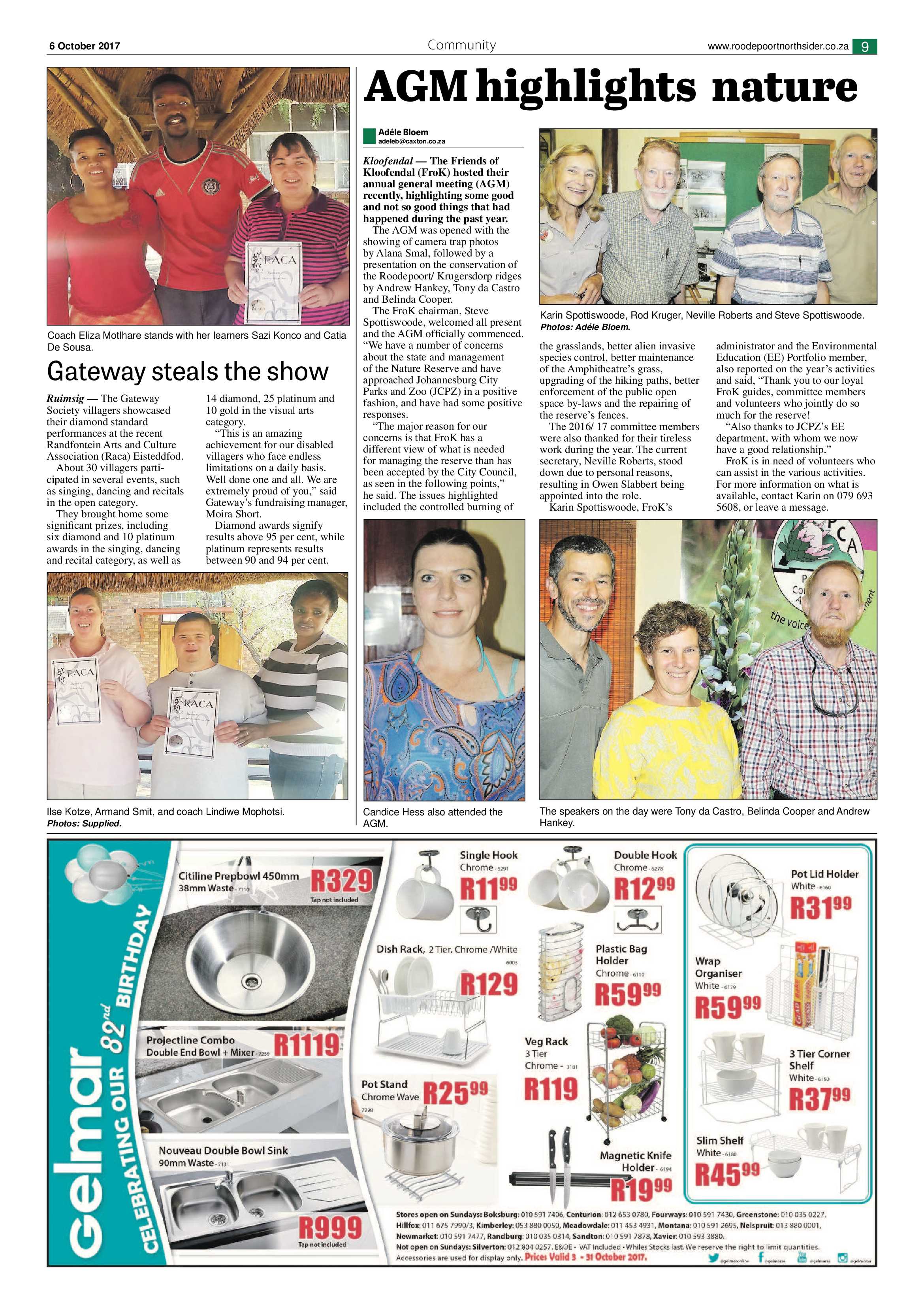 Roodepoort Northsider 6 October 2017 page 29