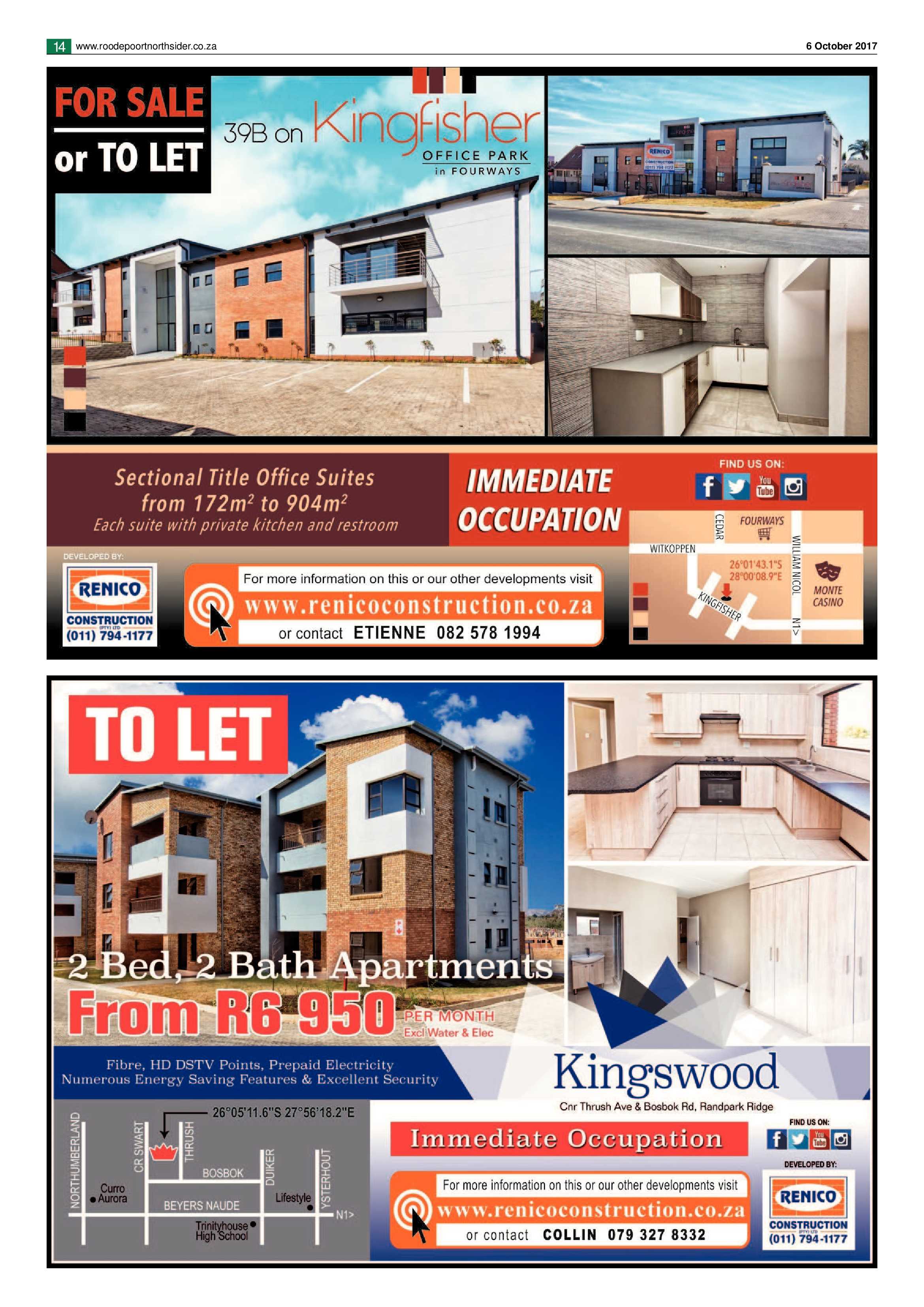 Roodepoort Northsider 6 October 2017 page 34