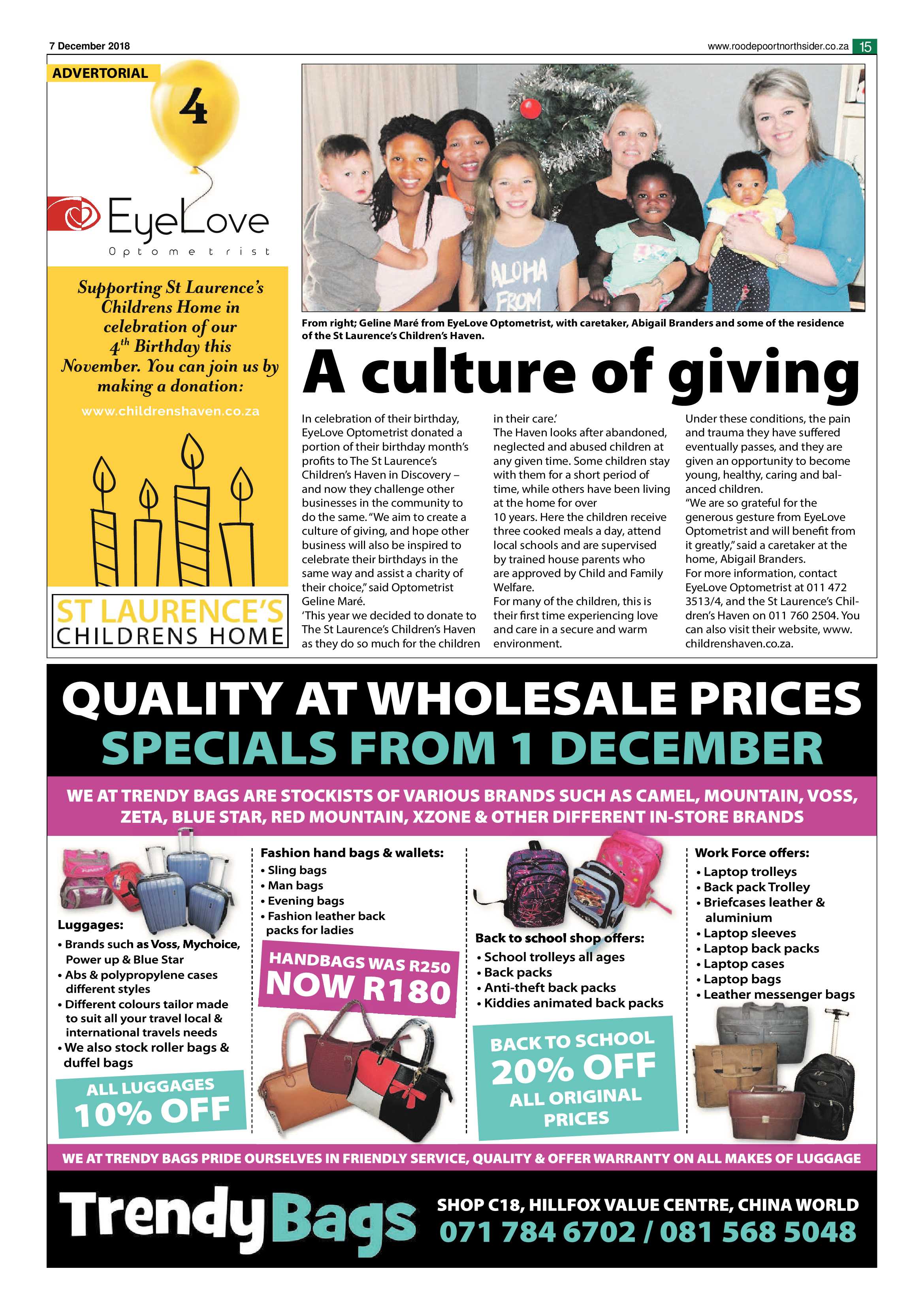 Roodepoort Northsider 7 December 2018 page 15