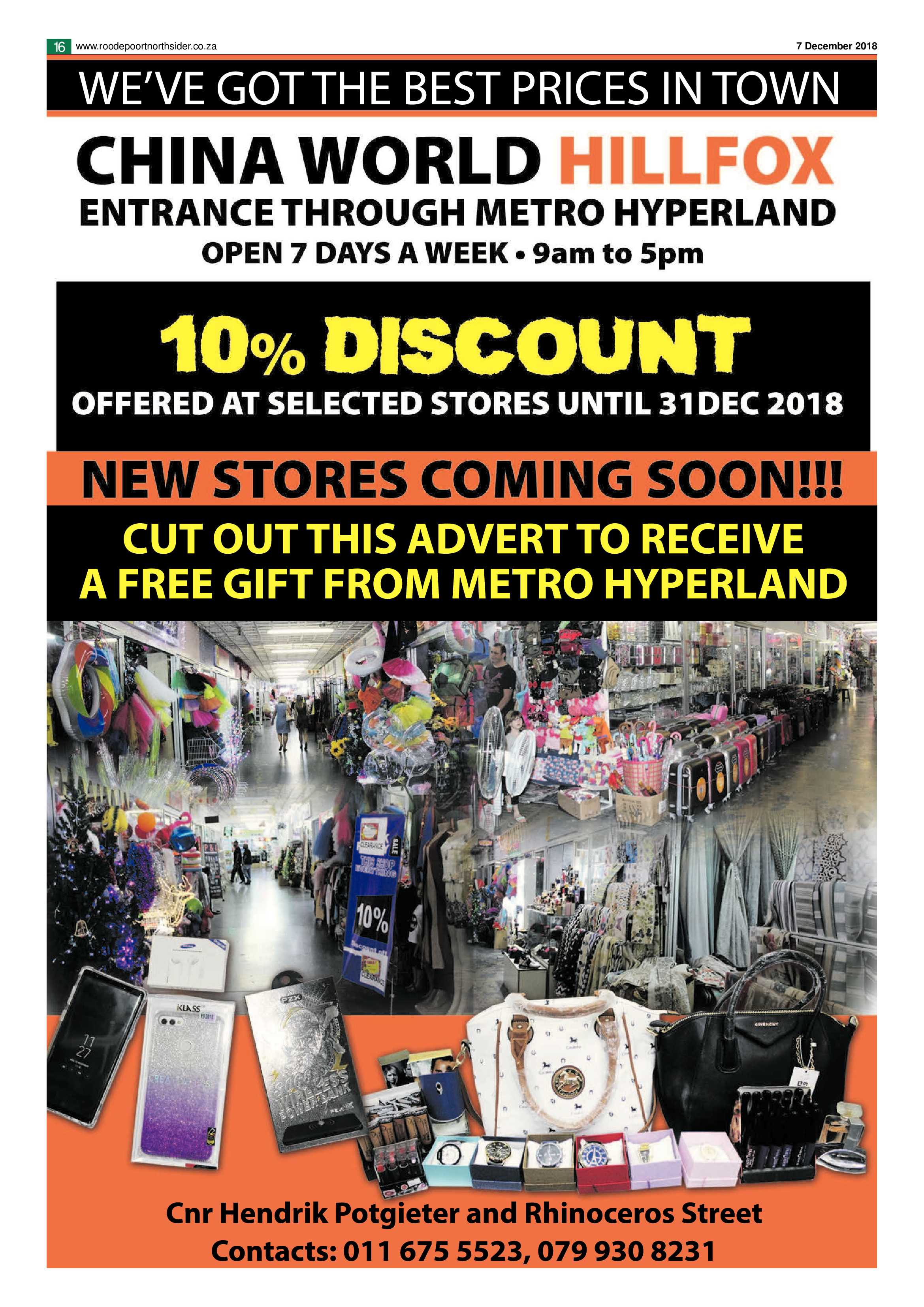 Roodepoort Northsider 7 December 2018 page 16