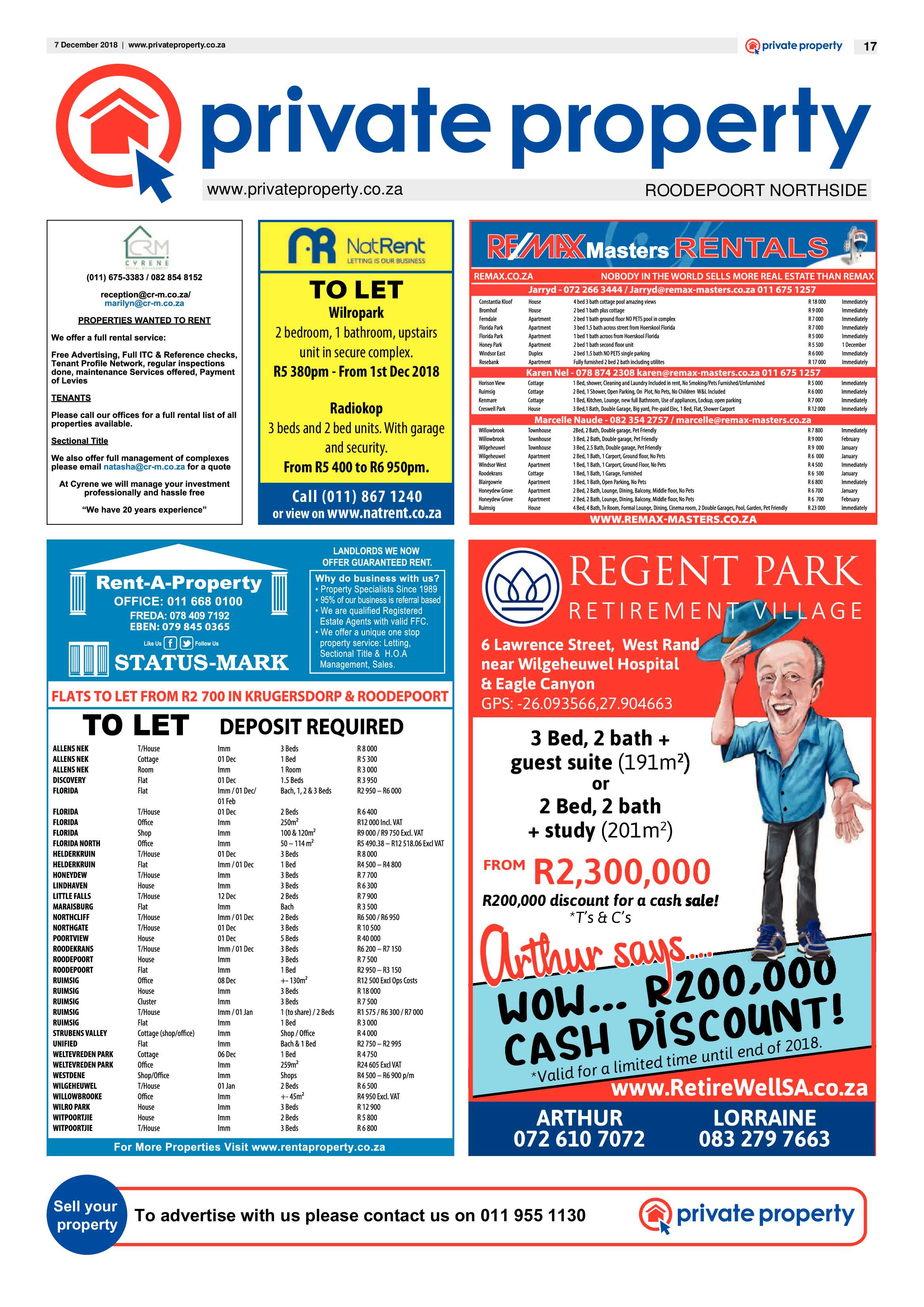 Roodepoort Northsider 7 December 2018 page 17