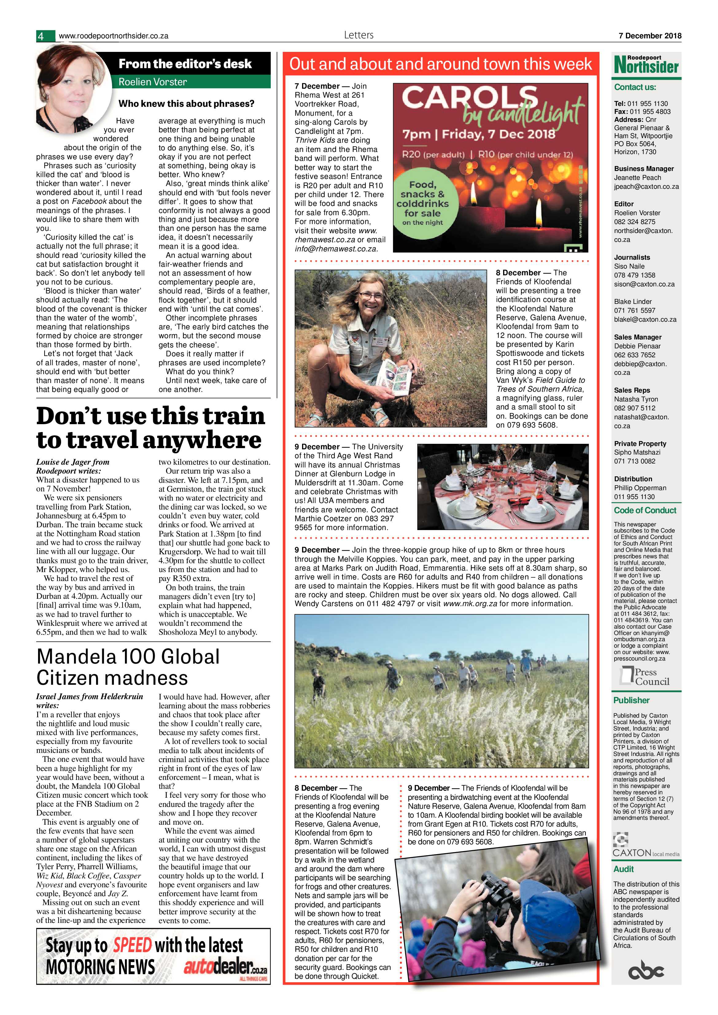 Roodepoort Northsider 7 December 2018 page 4