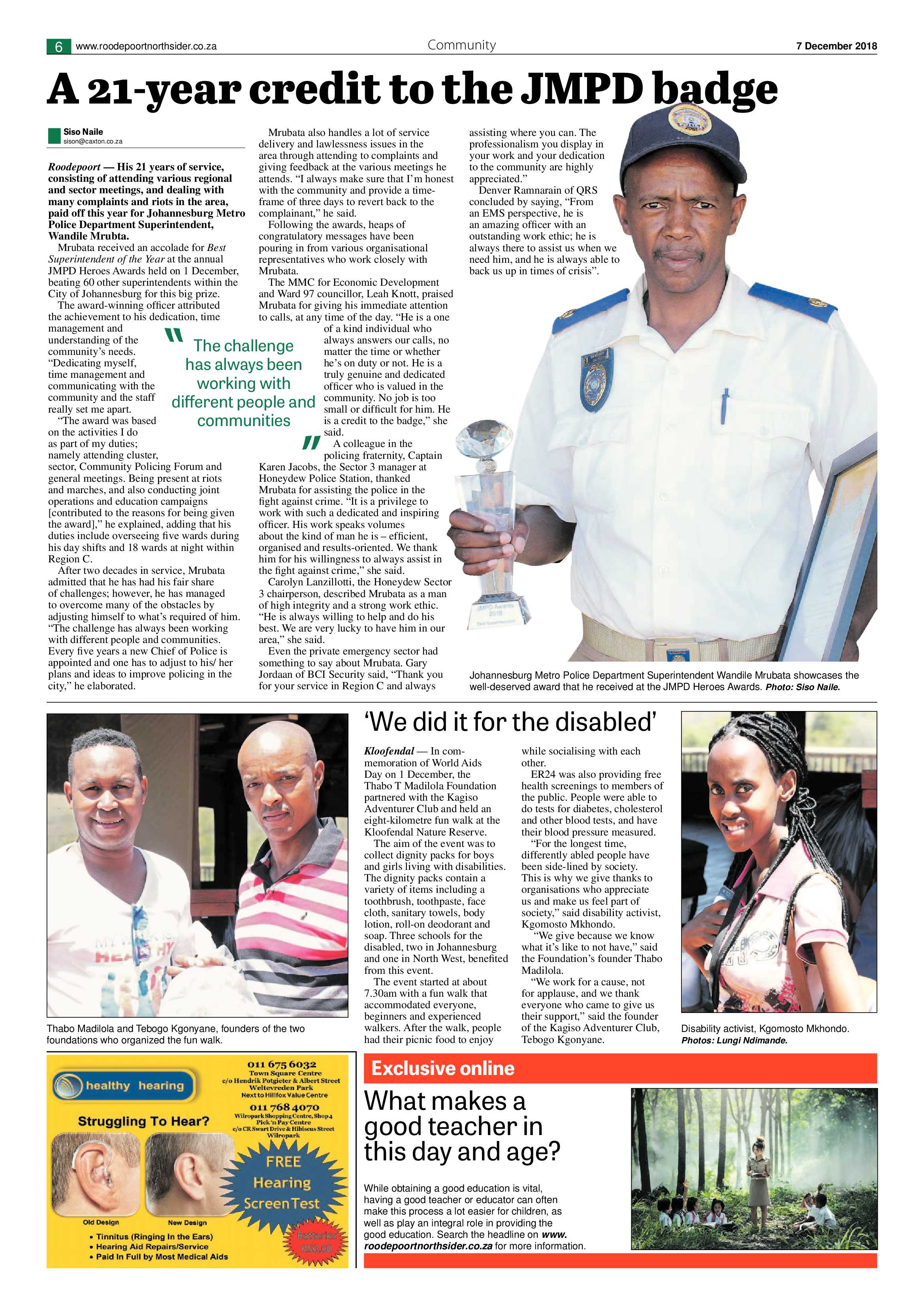 Roodepoort Northsider 7 December 2018 page 6