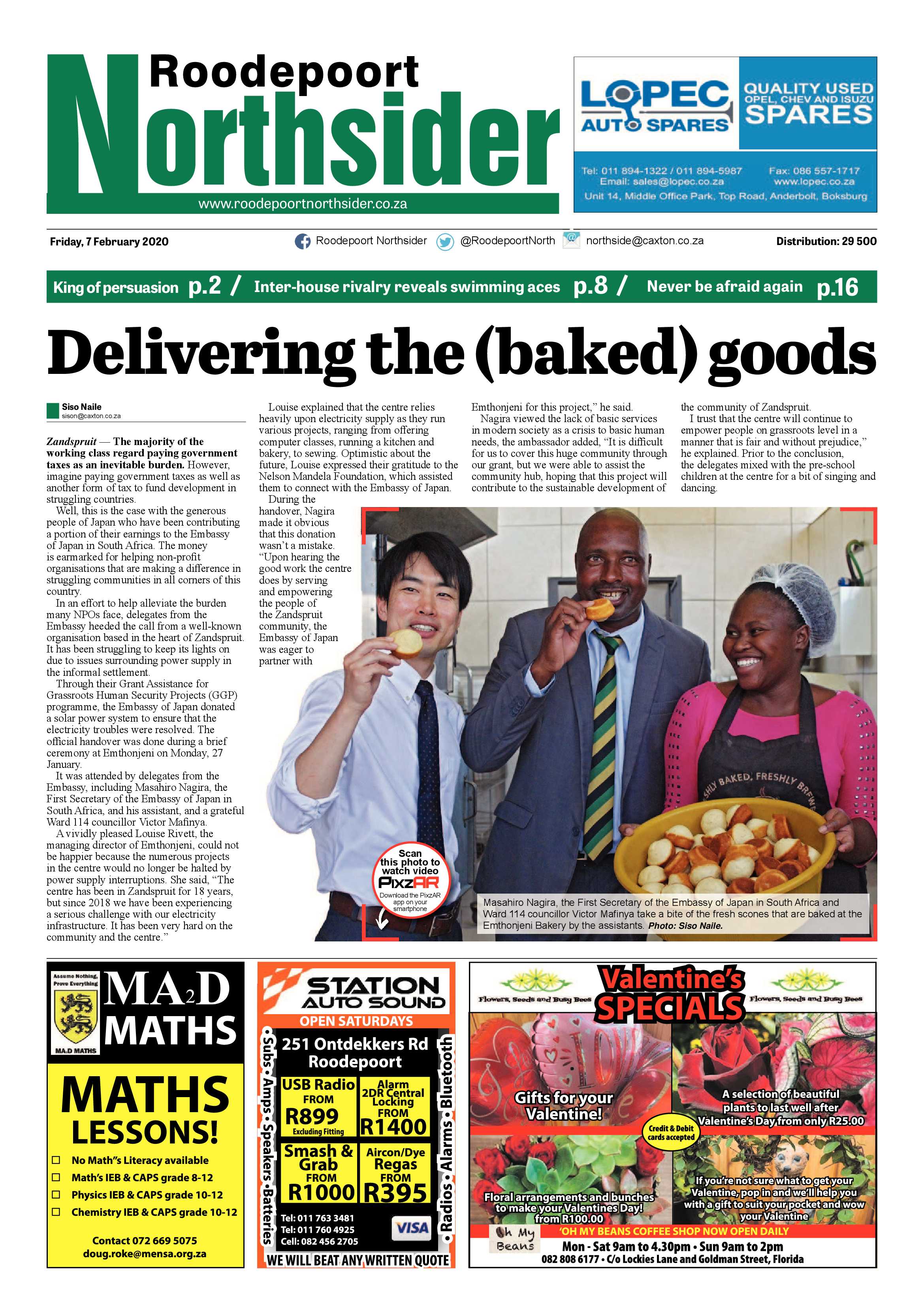 Roodepoort Northsider 7 February 2020 page 1