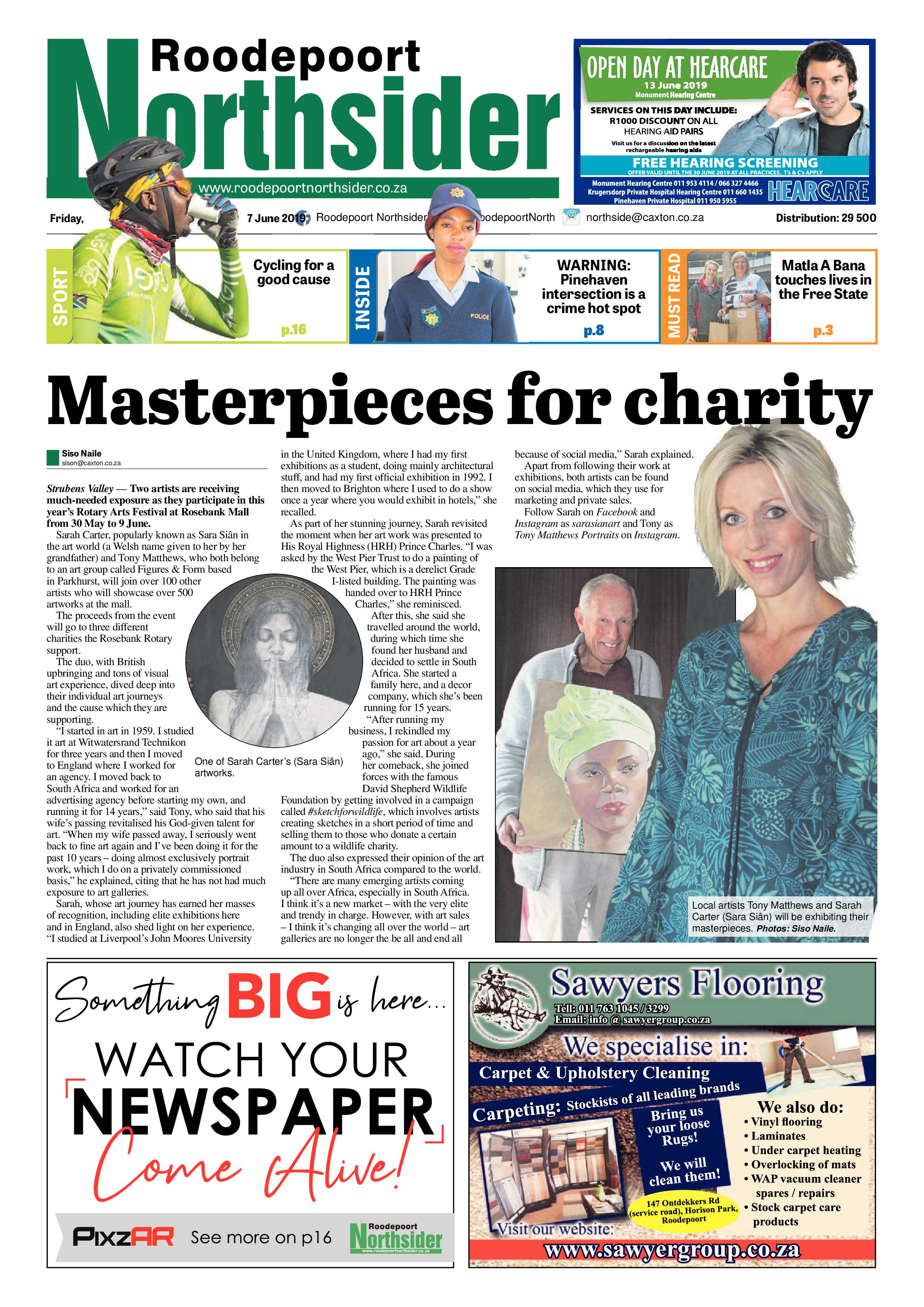 Roodepoort Northsider 7 June 2019 page 1
