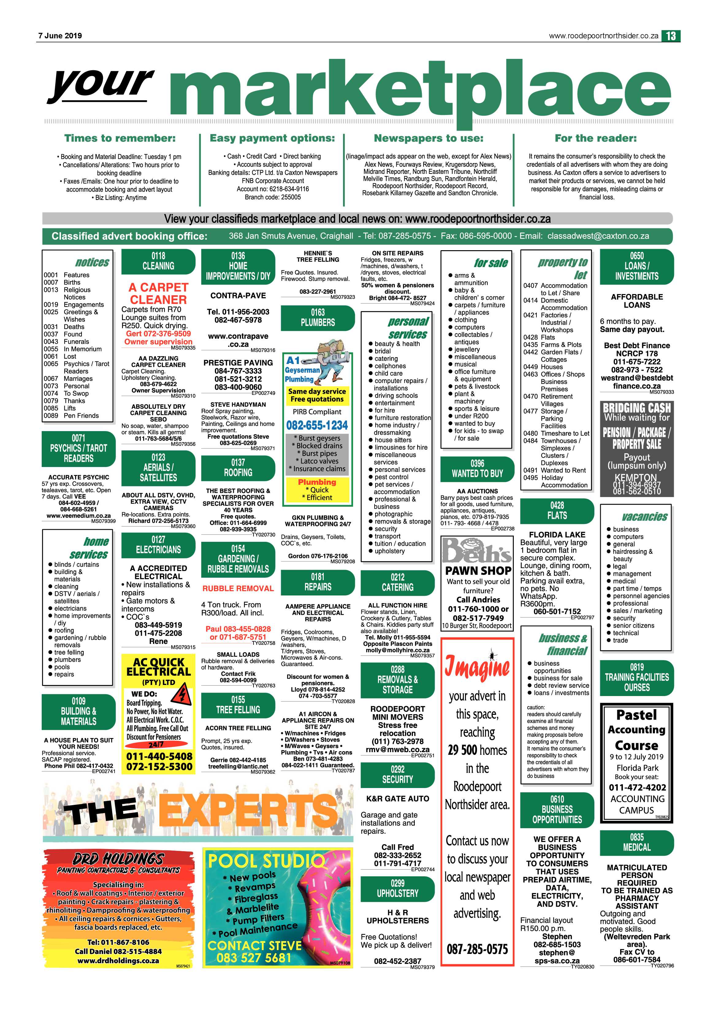 Roodepoort Northsider 7 June 2019 page 13