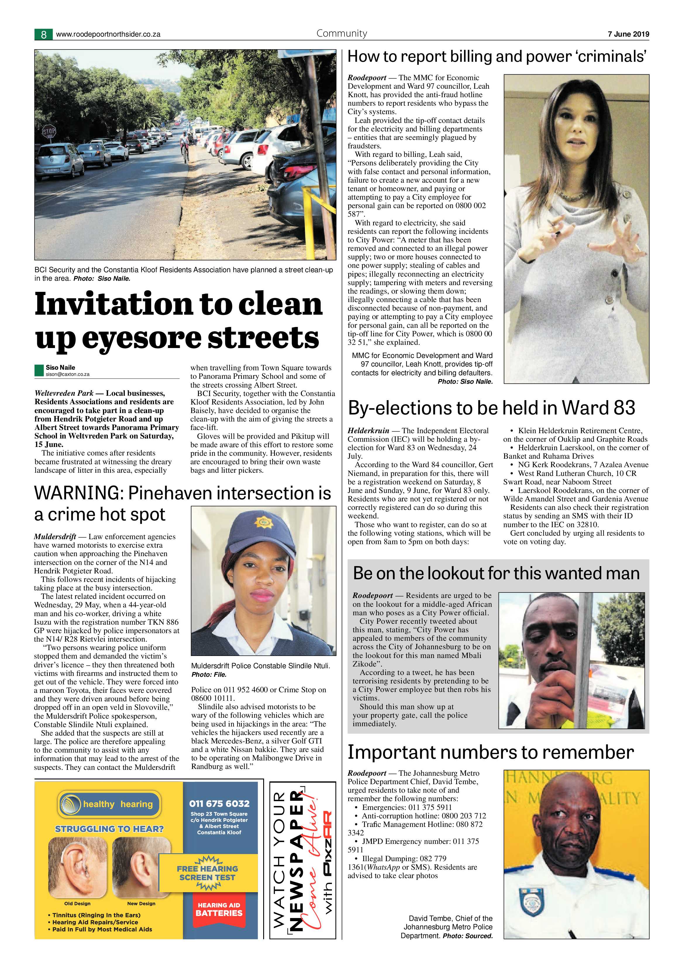 Roodepoort Northsider 7 June 2019 page 8
