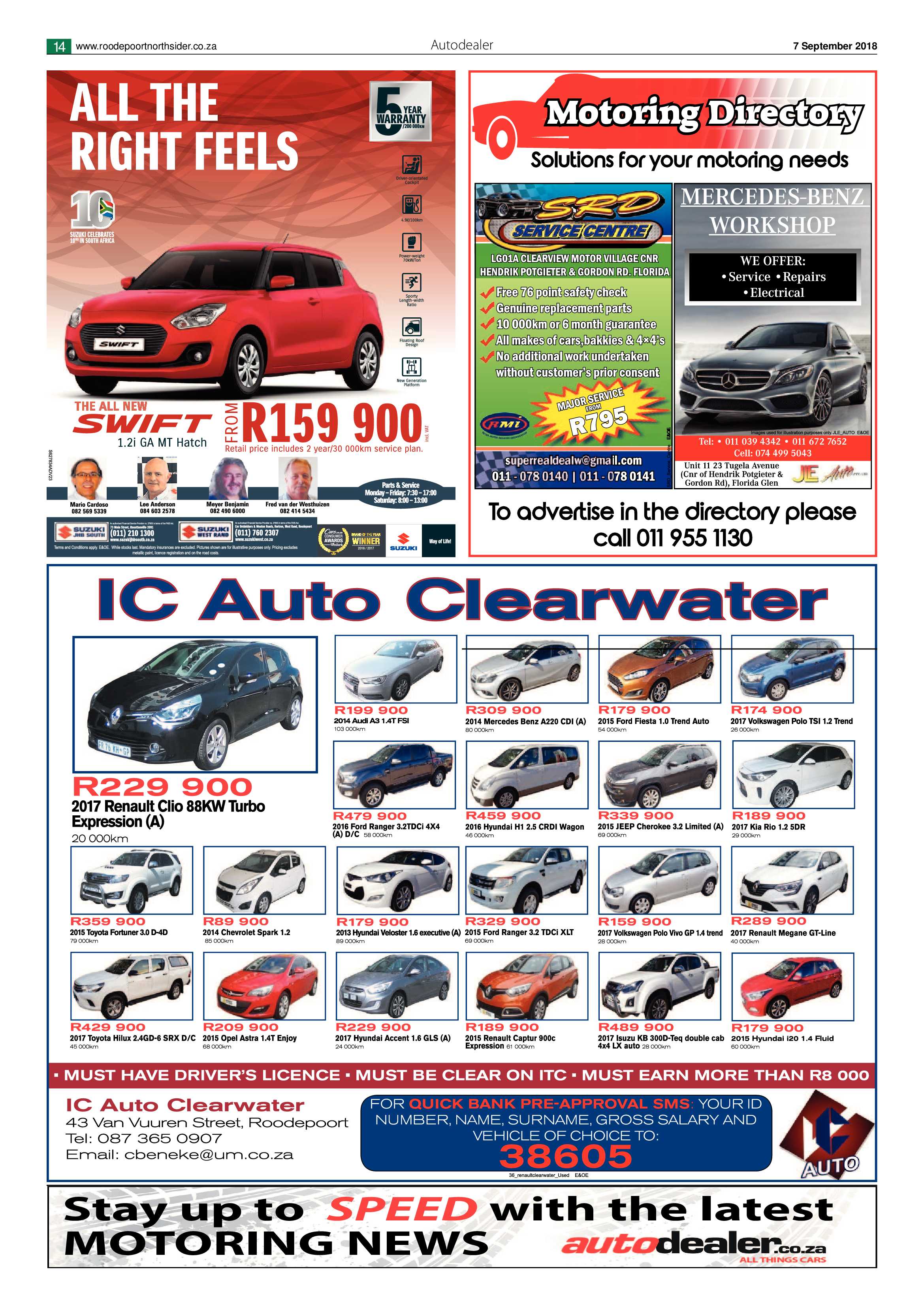 Roodepoort Northsider 7 September 2018 page 14