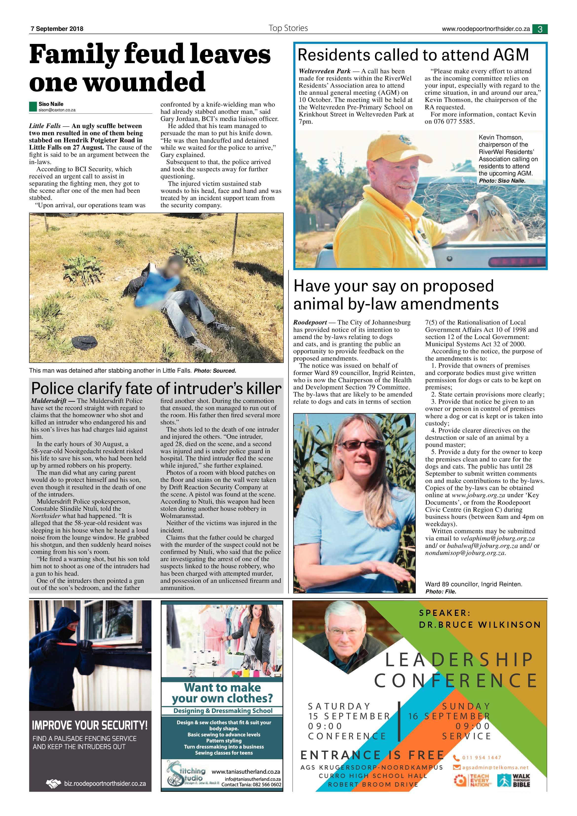 Roodepoort Northsider 7 September 2018 page 3