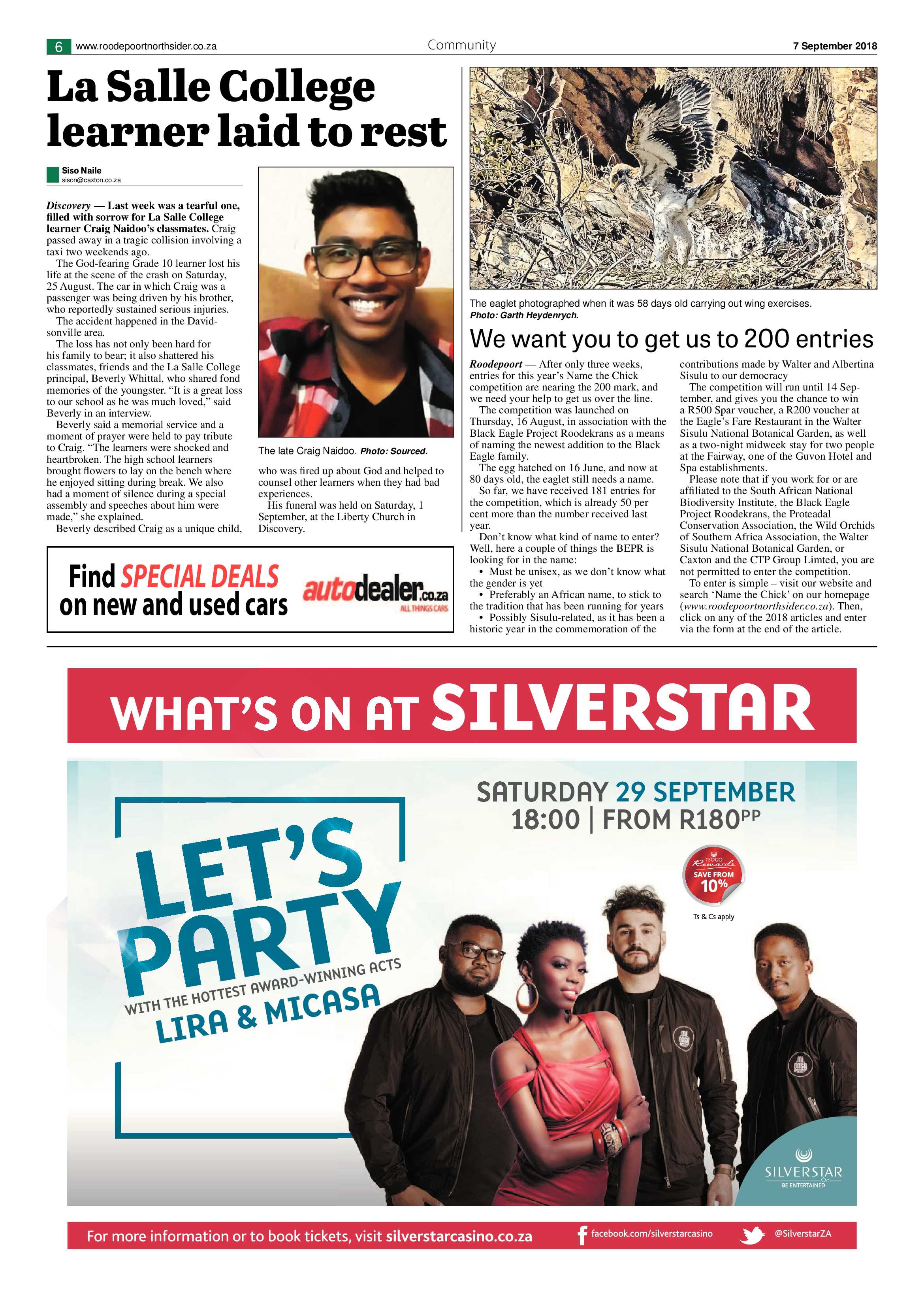 Roodepoort Northsider 7 September 2018 page 6