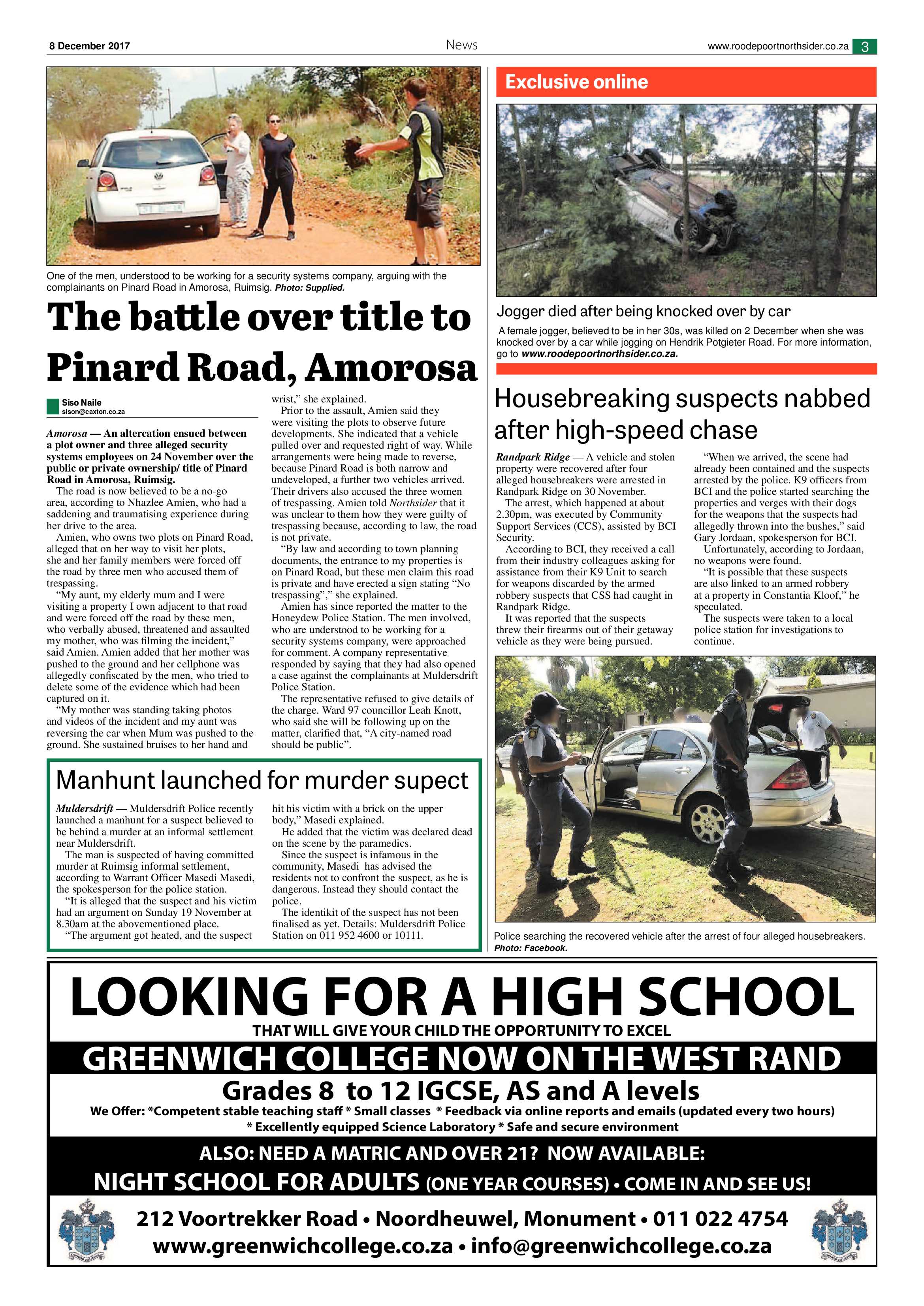 Roodepoort Northsider 8 December 2017 page 3