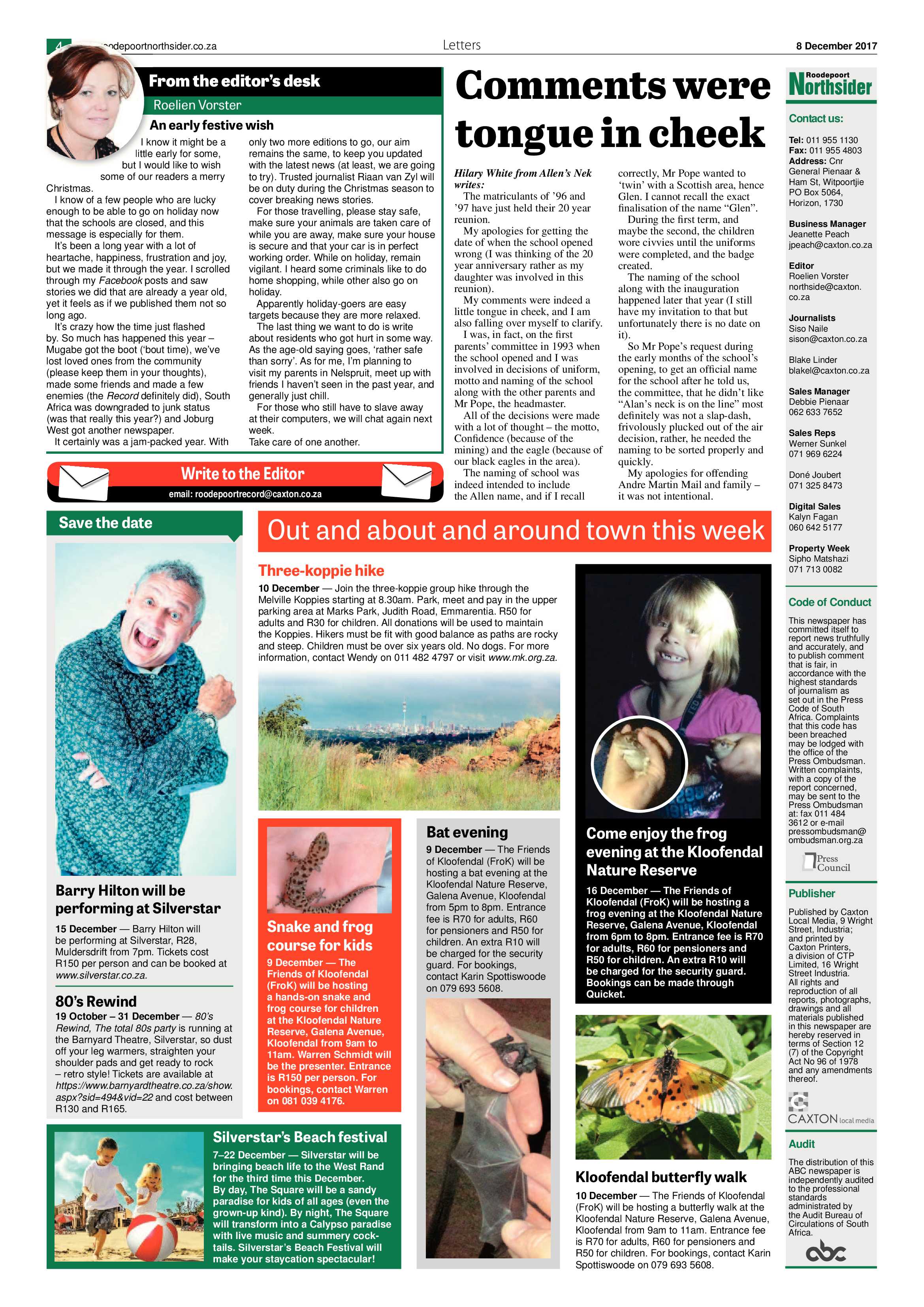 Roodepoort Northsider 8 December 2017 page 4