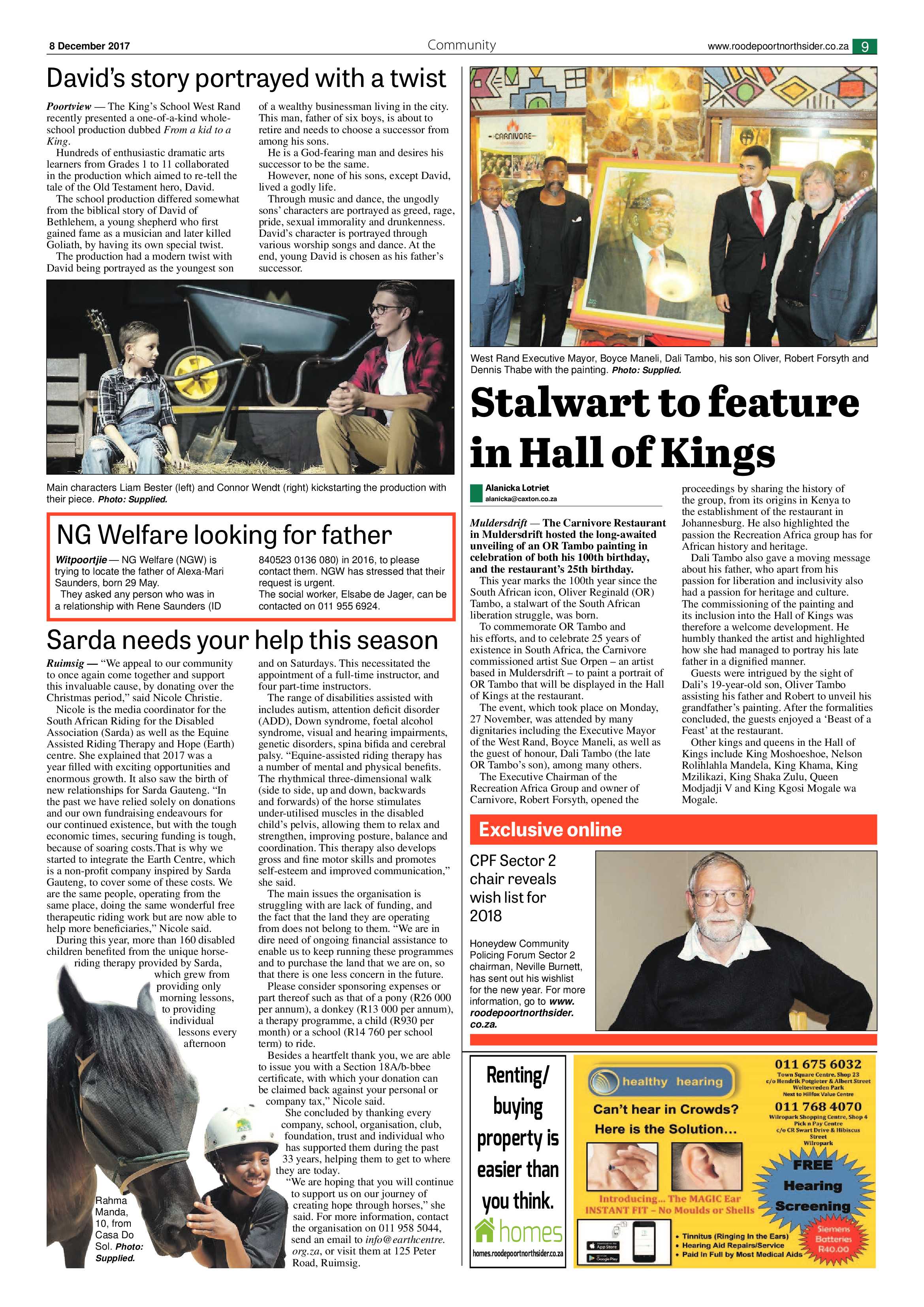 Roodepoort Northsider 8 December 2017 page 9