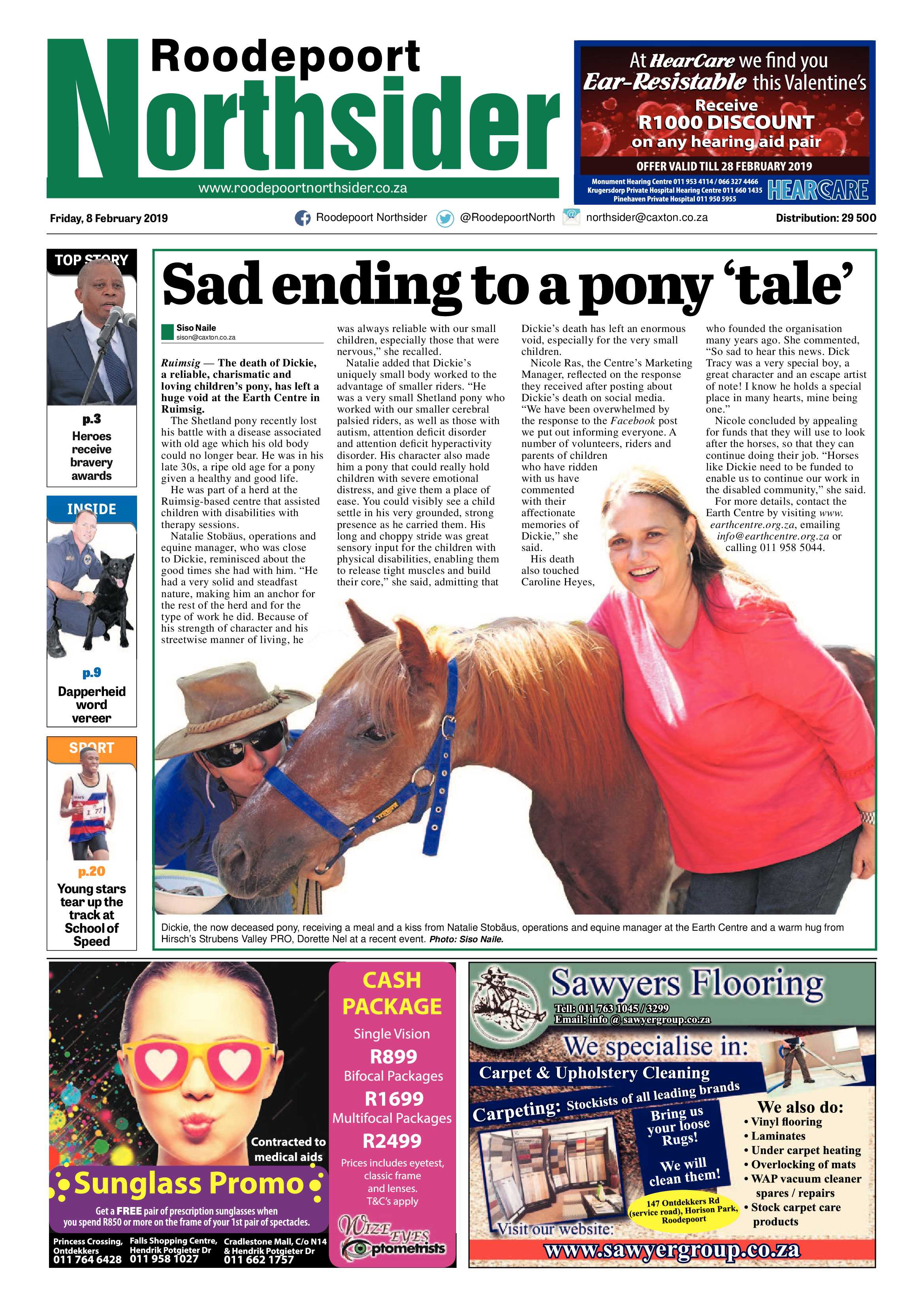 Roodepoort Northsider 8 February 2019 page 1