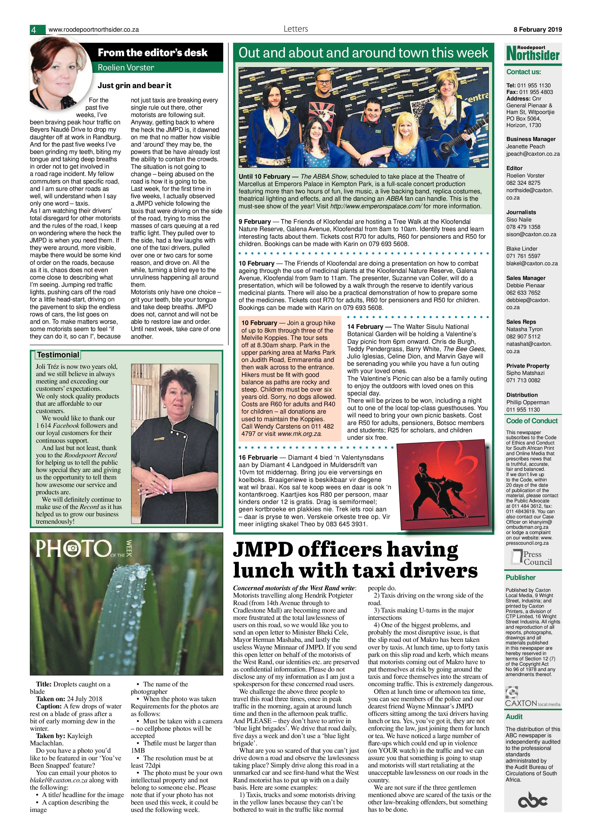 Roodepoort Northsider 8 February 2019 page 4