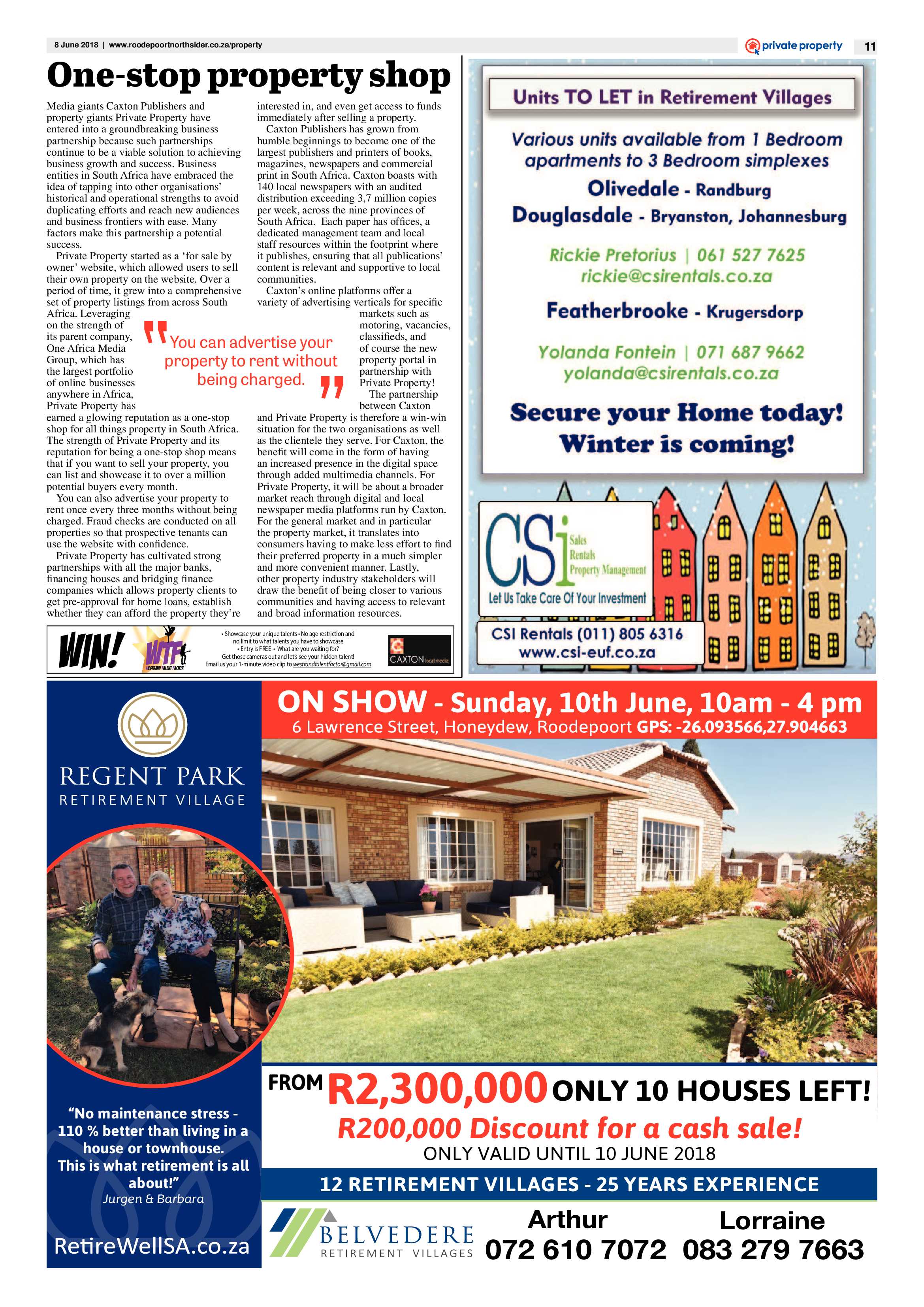 Roodepoort Northsider 8 June 2018 page 11