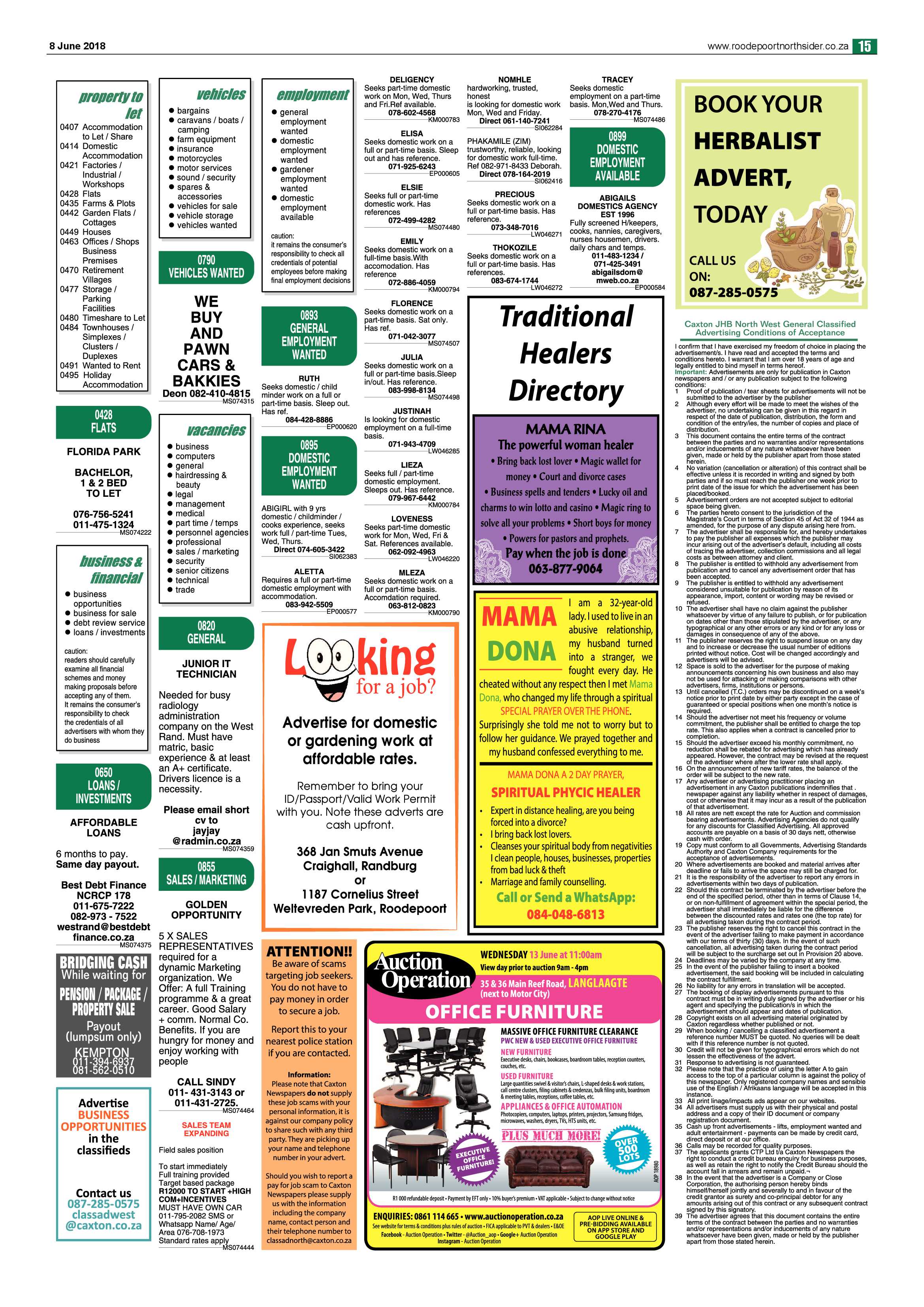 Roodepoort Northsider 8 June 2018 page 15