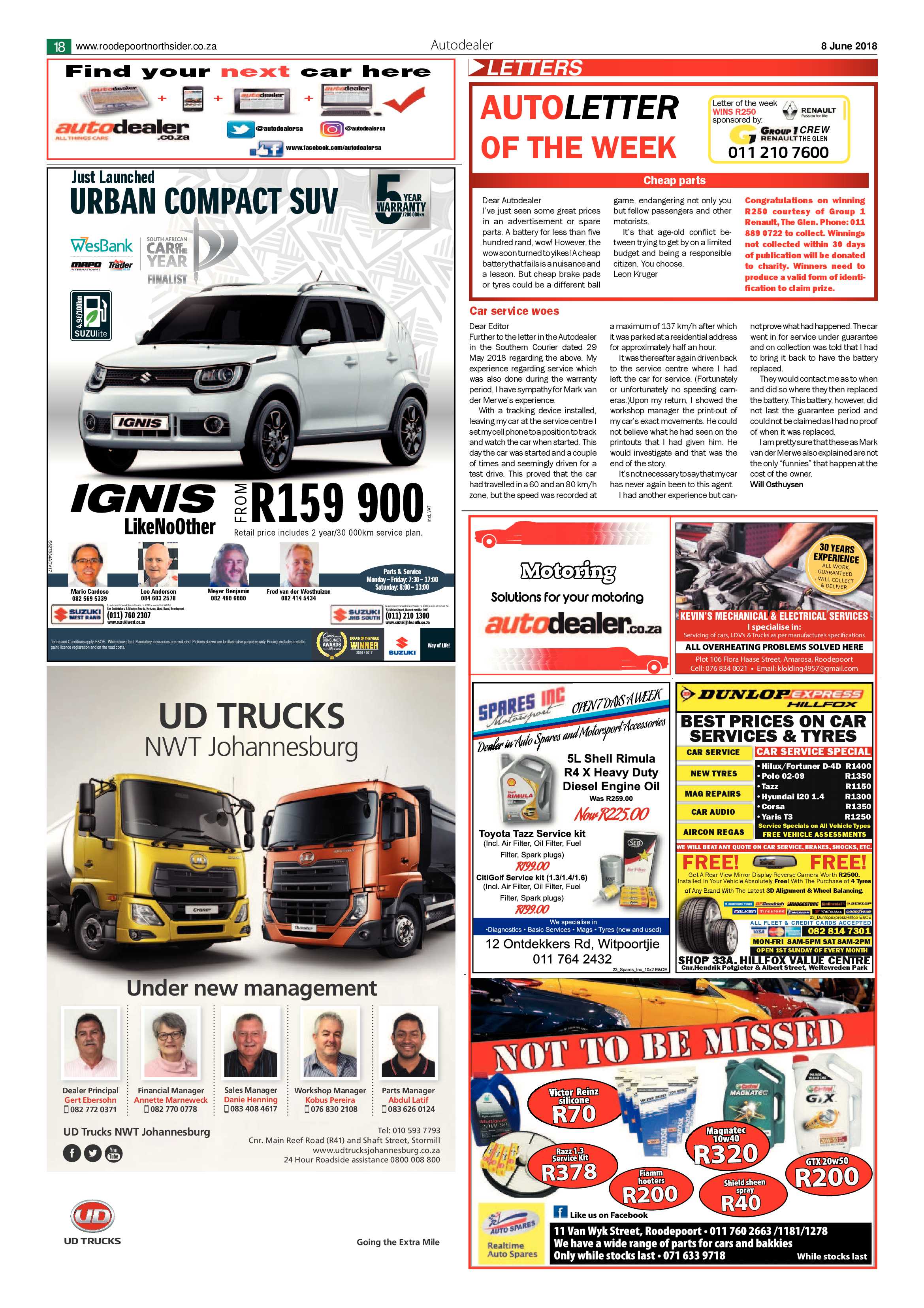 Roodepoort Northsider 8 June 2018 page 18