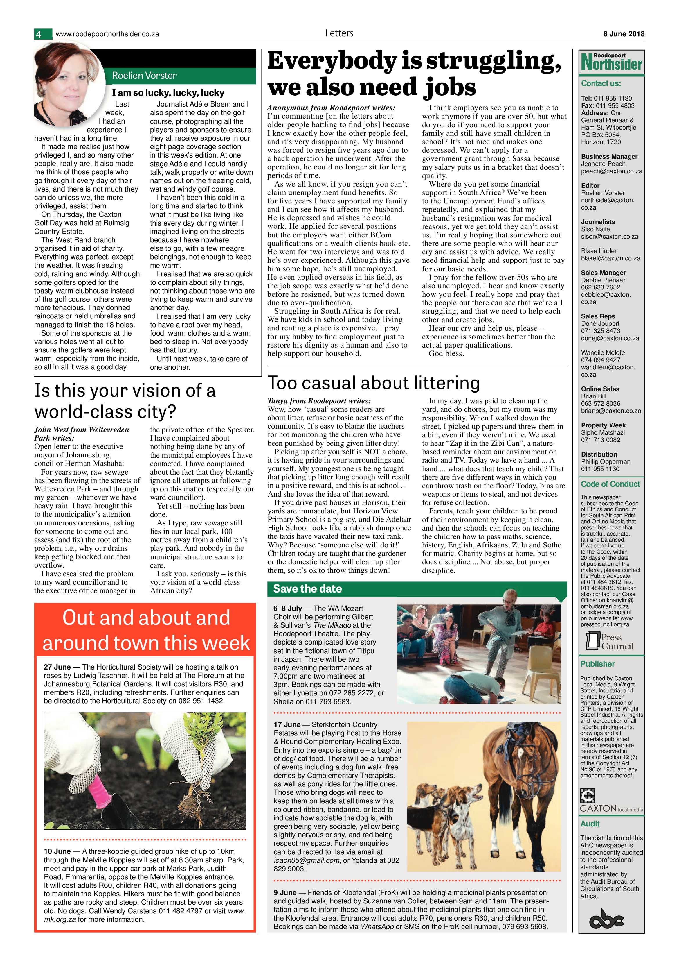 Roodepoort Northsider 8 June 2018 page 4