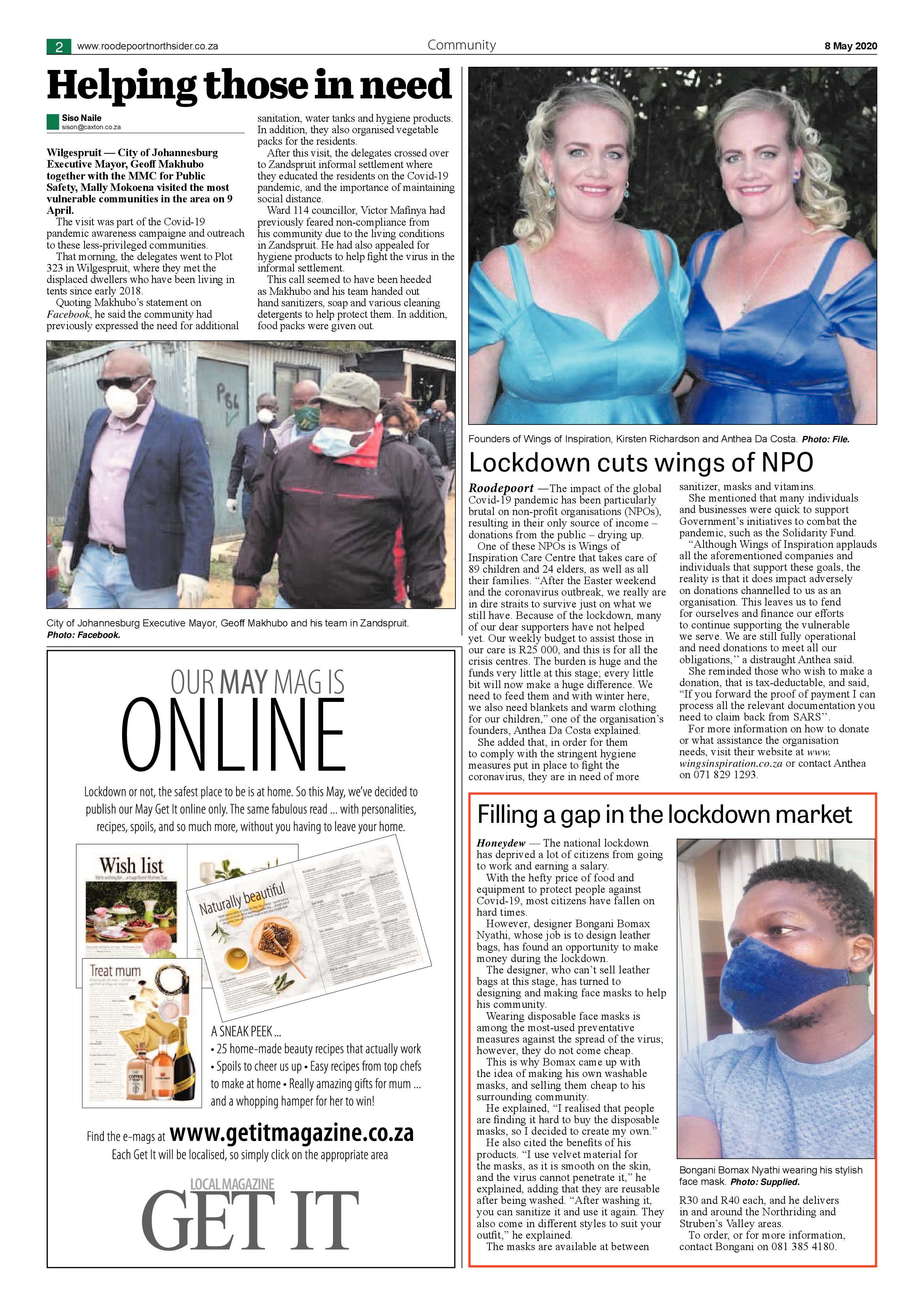 Roodepoort Northsider 8 May 2020 page 2