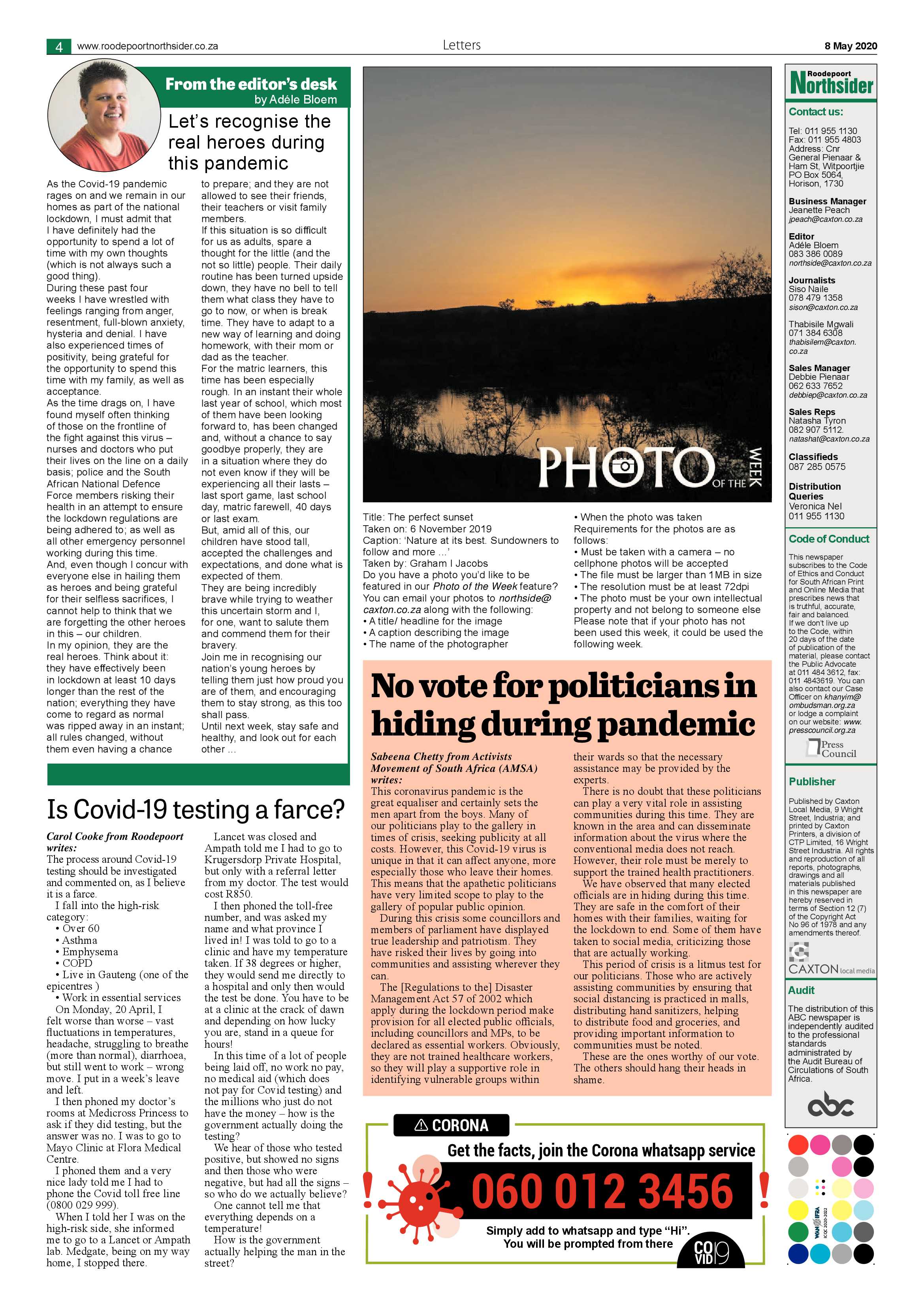 Roodepoort Northsider 8 May 2020 page 4