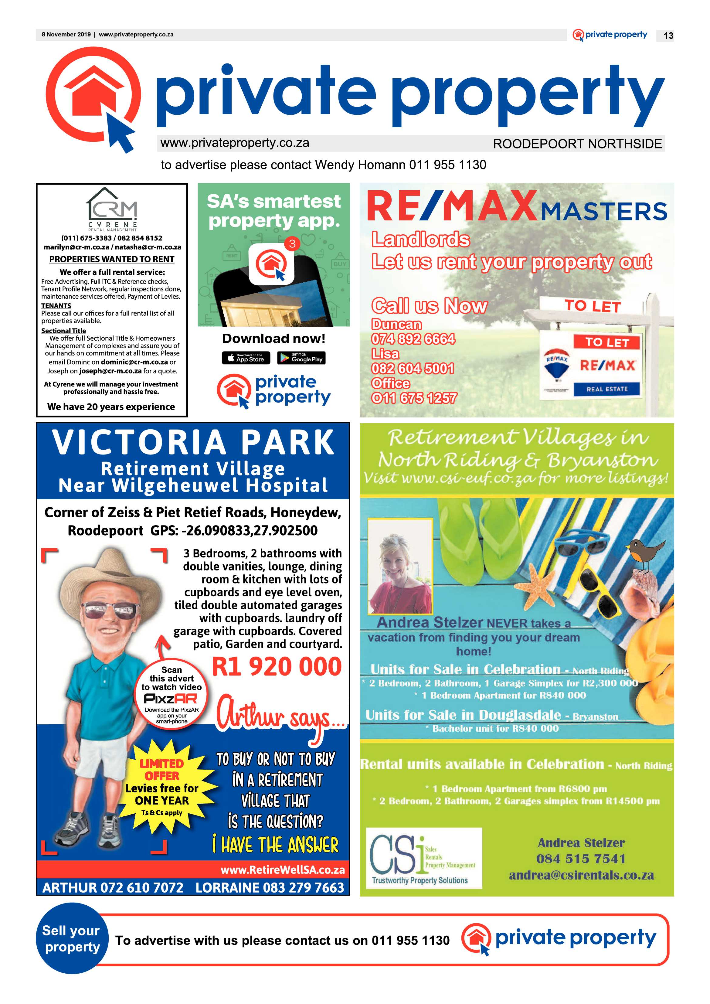 Roodepoort Northsider 8 November 2019 page 13